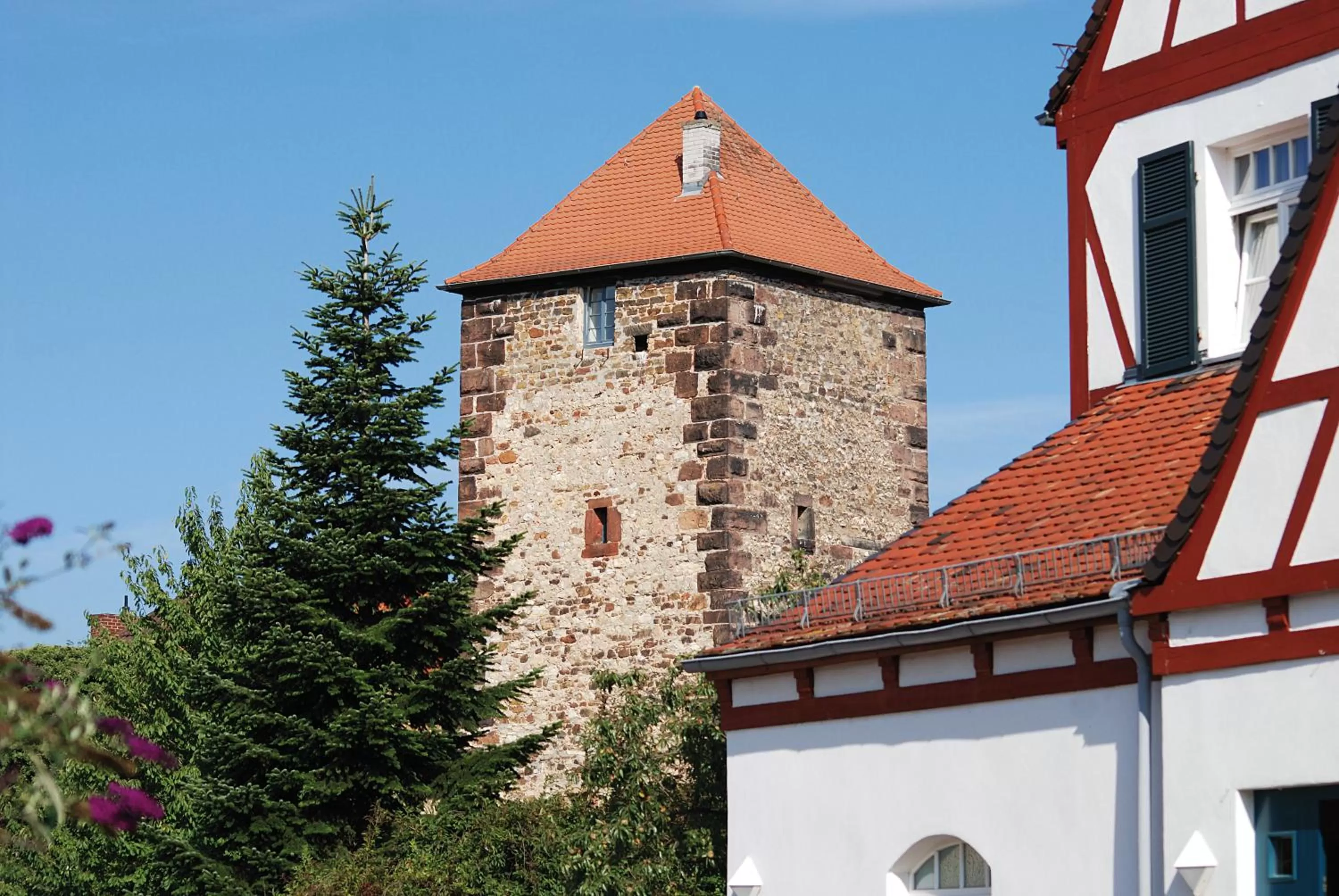 View (from property/room) in Landhotel Altes Wasserwerk GbR