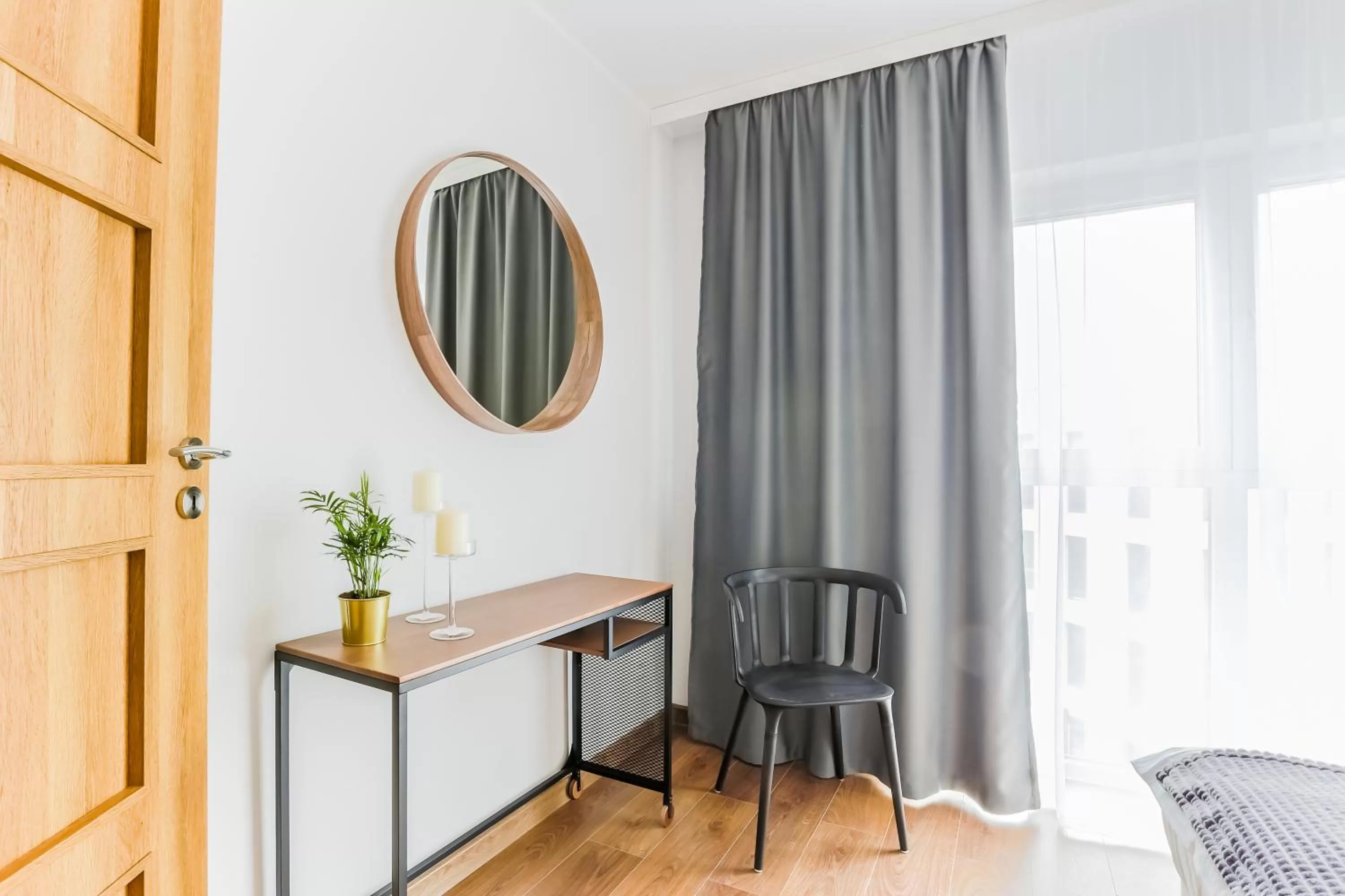 Bedroom, TV/Entertainment Center in COIN Apartamenty Krakowska