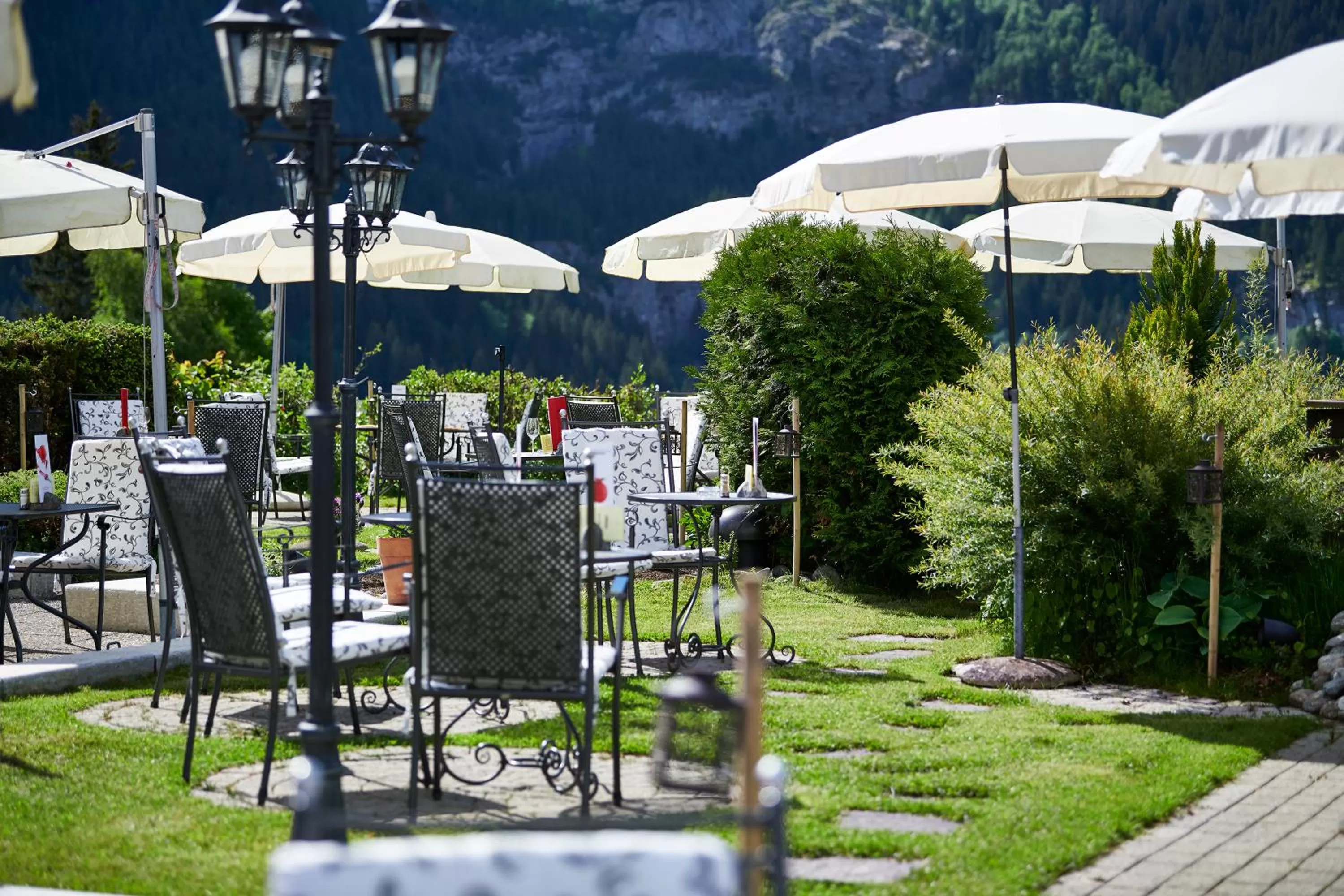 Food and drinks in Hotel Spinne Grindelwald