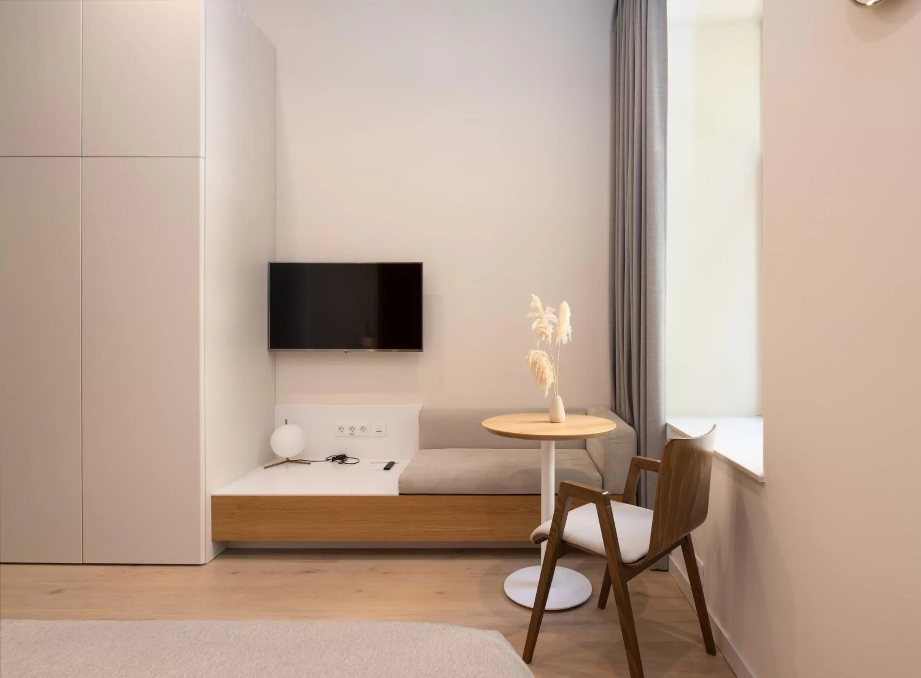 Seating area, Bed in Sophia Hotel Kyiv