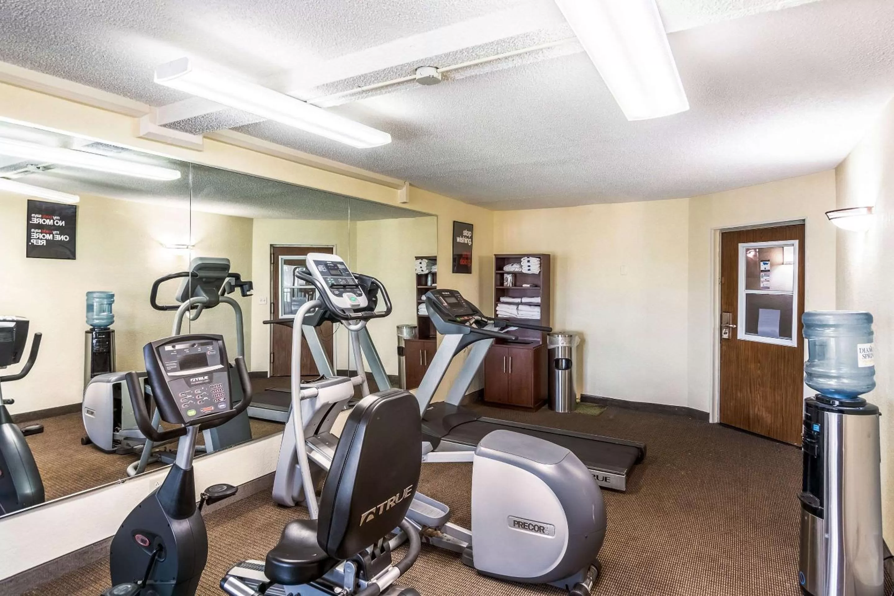 Fitness centre/facilities in Quality Inn Central