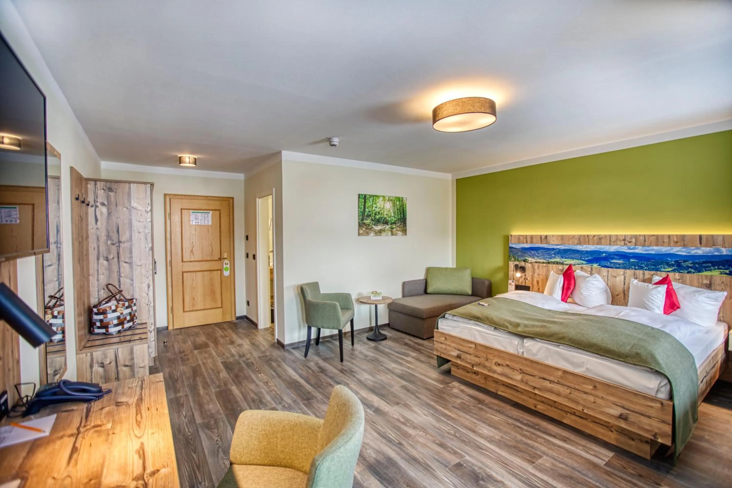 Photo of the whole room, Bed in Hotel Gut Schmelmerhof