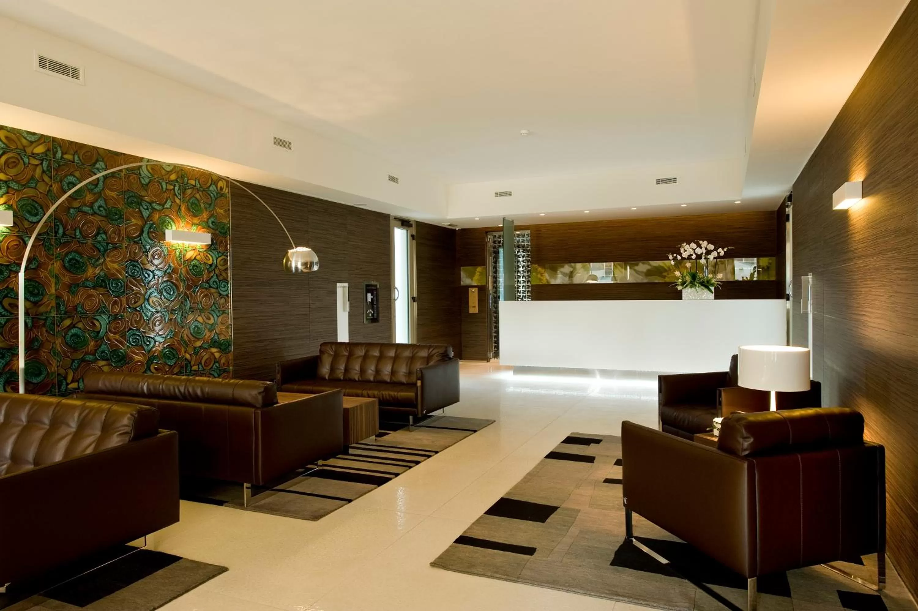 Lobby or reception in Viola Mhotel