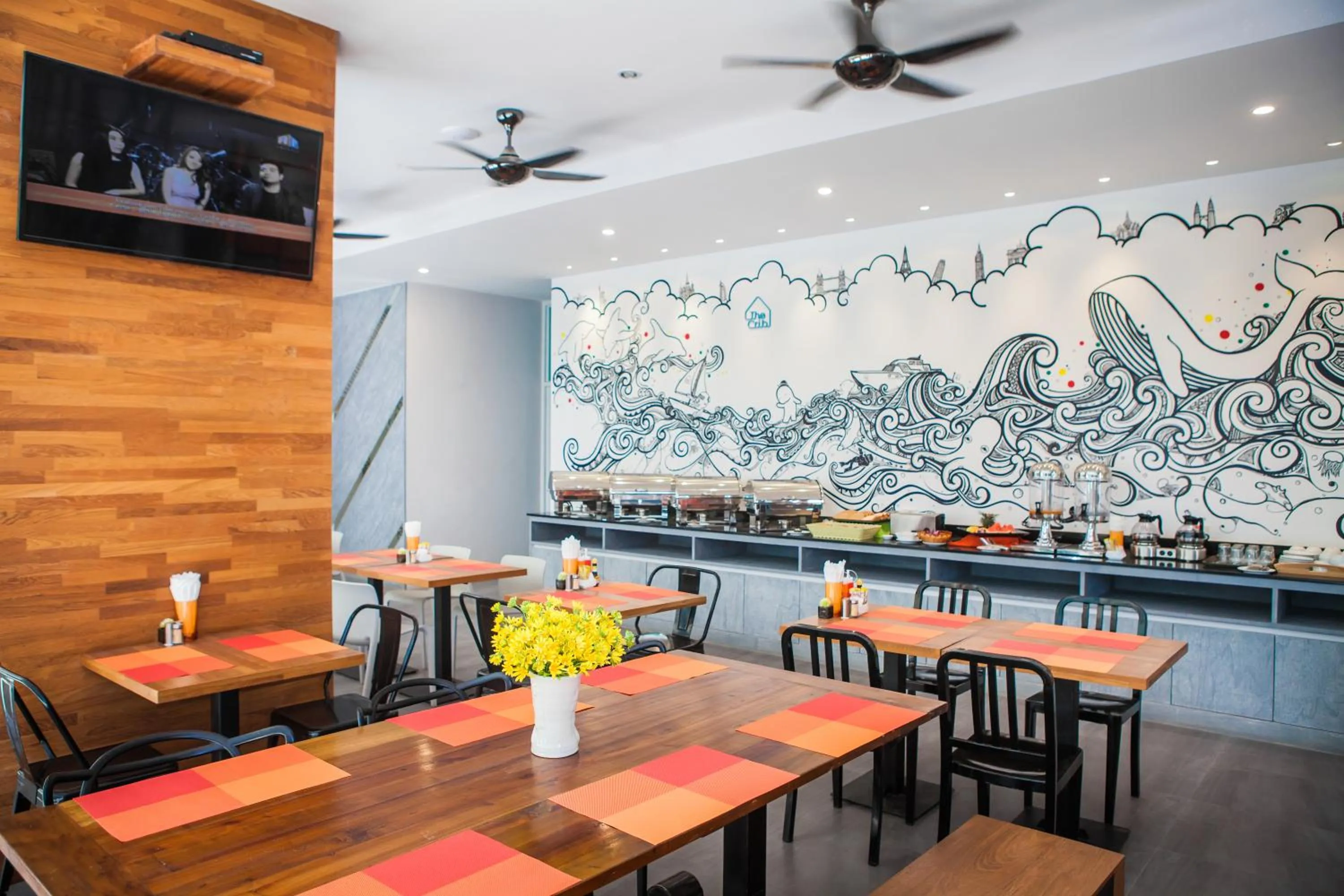 Restaurant/places to eat in The Crib Patong - SHA Certified