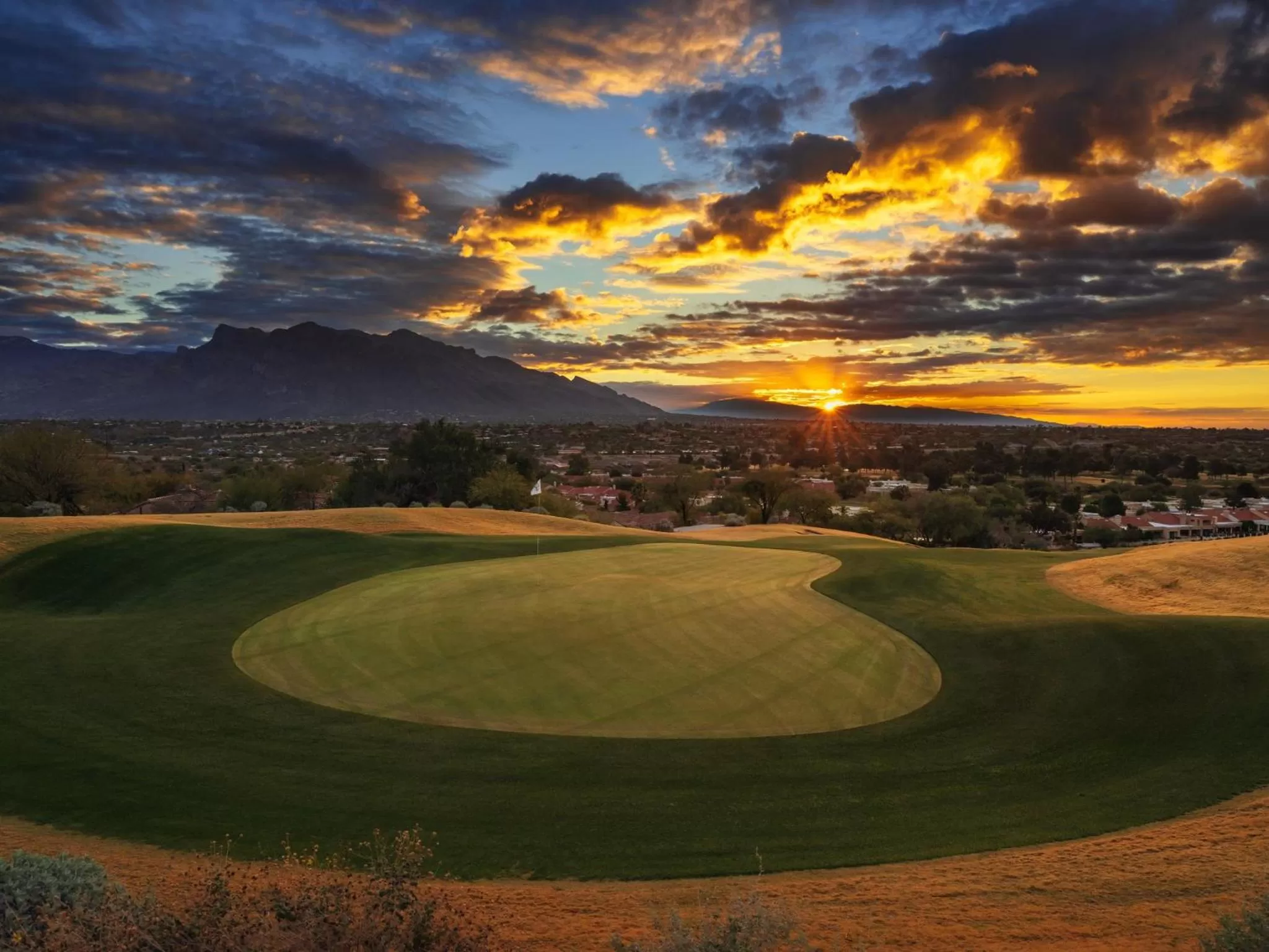 Golfcourse in Omni Tucson National Resort & Spa