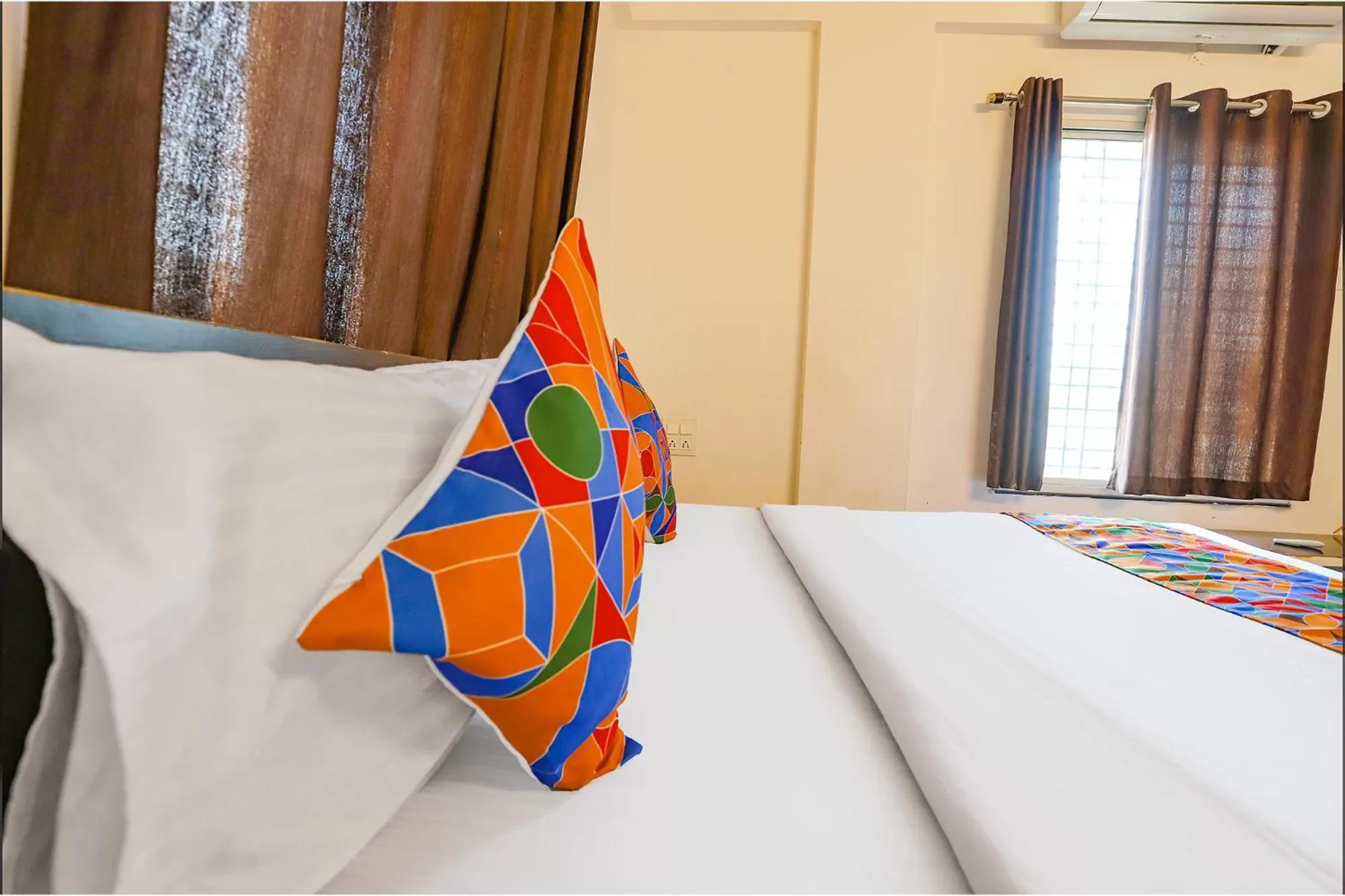 Bed in FabHotel Elite Palm