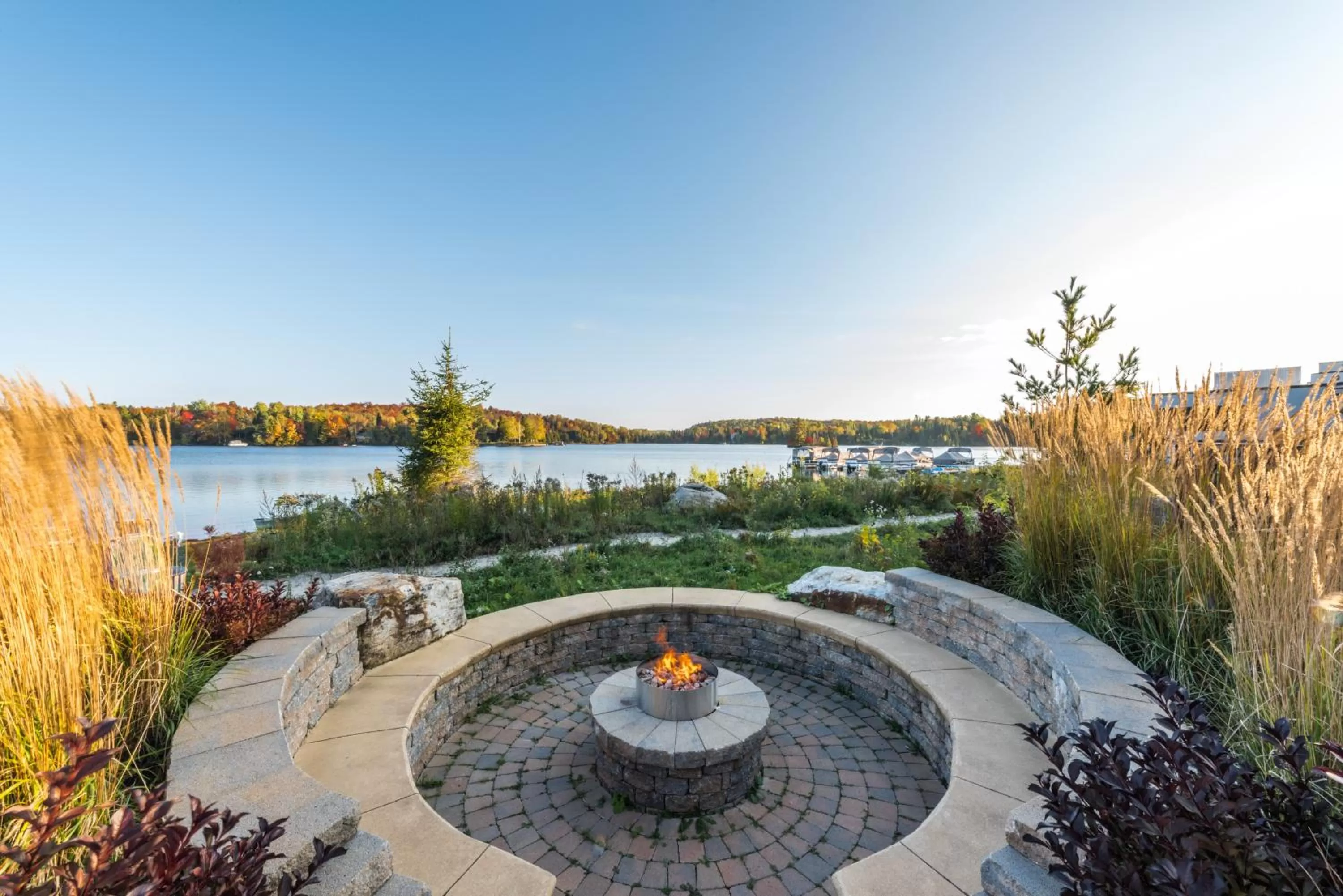 Lake view in Estérel Resort