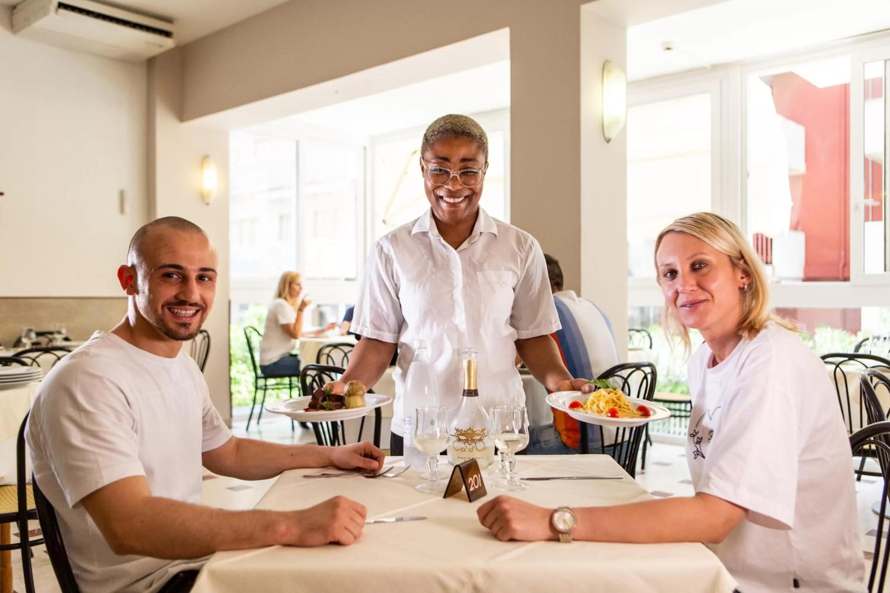 Restaurant/places to eat in Hotel Christian Ideale Per Famiglie