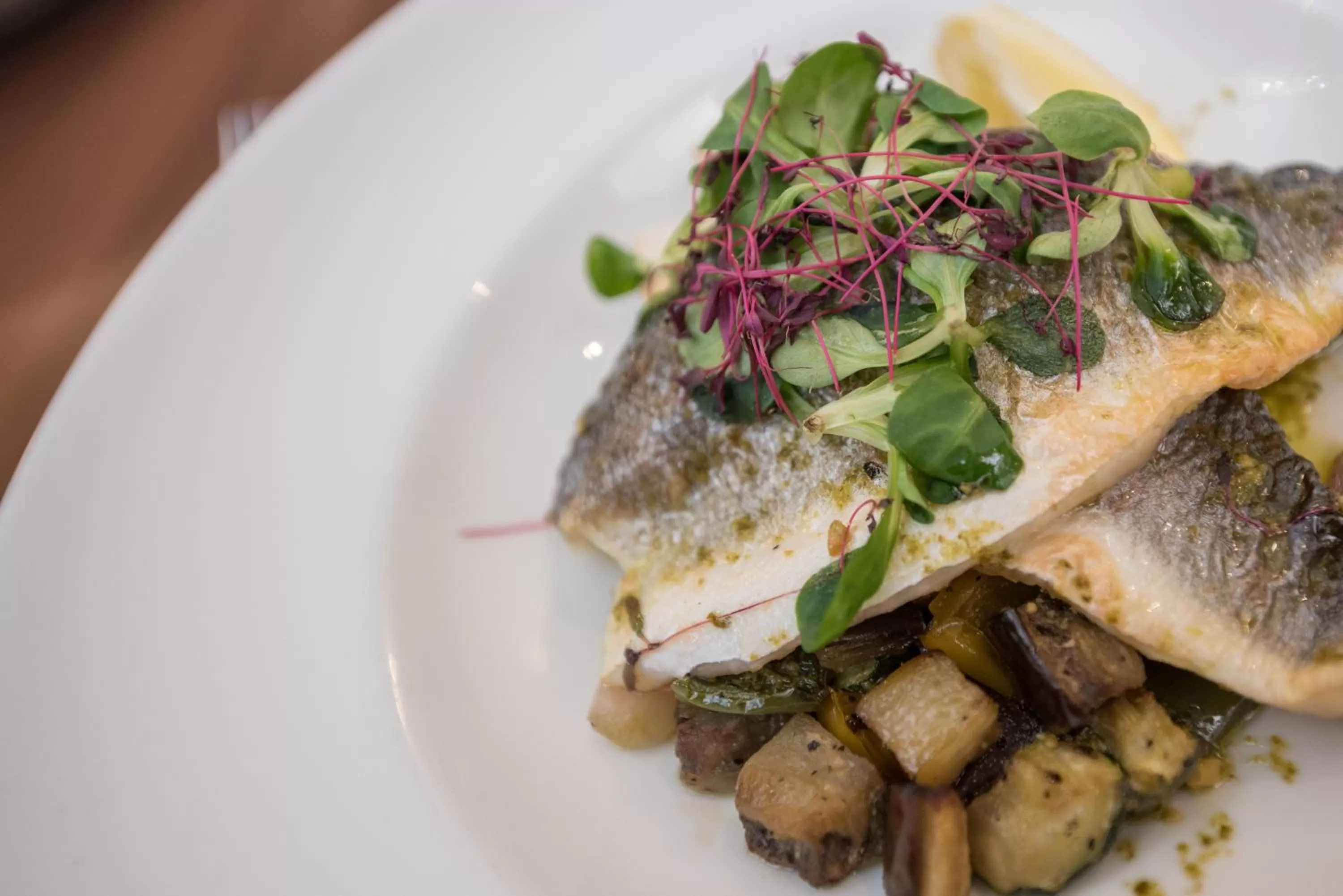 Food close-up in Alexandra Hotel