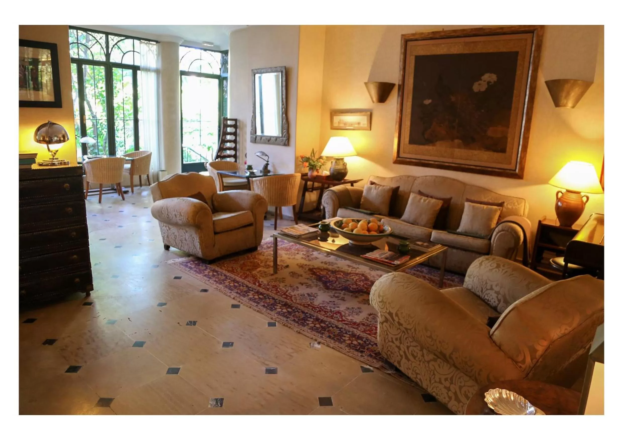 Living room in La Maison de Tanger