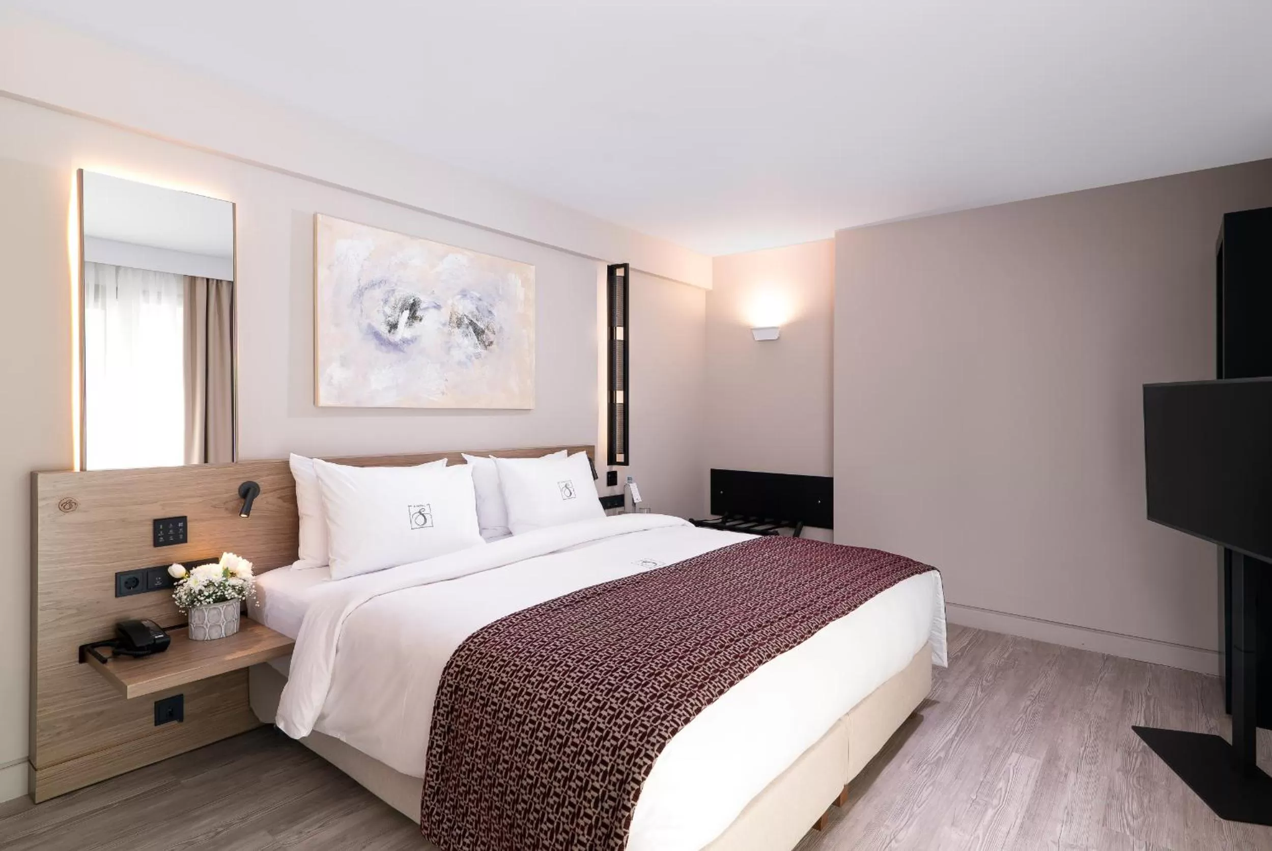 Bedroom, Bed in S Hotel Boutique Thessaloniki