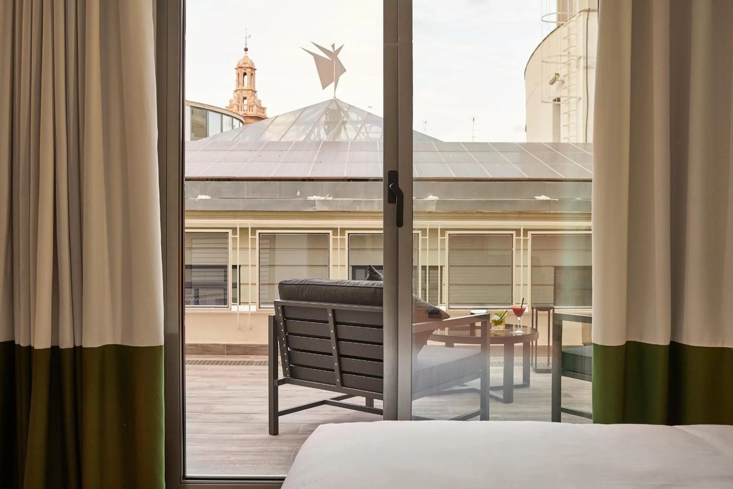 Balcony/Terrace in Room Mate Cosmo - City Centre, Valencia