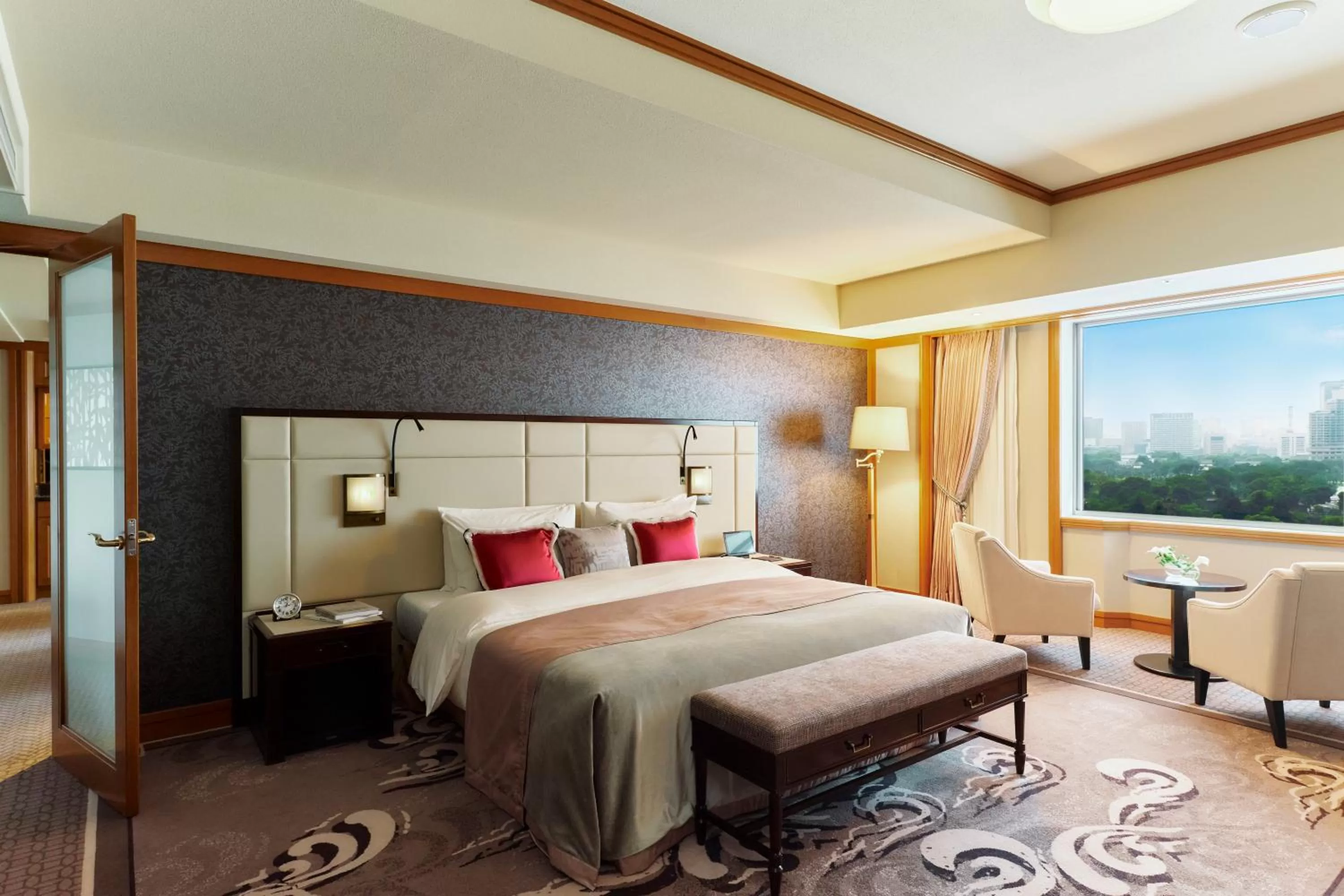 Bed in Imperial Hotel Tokyo