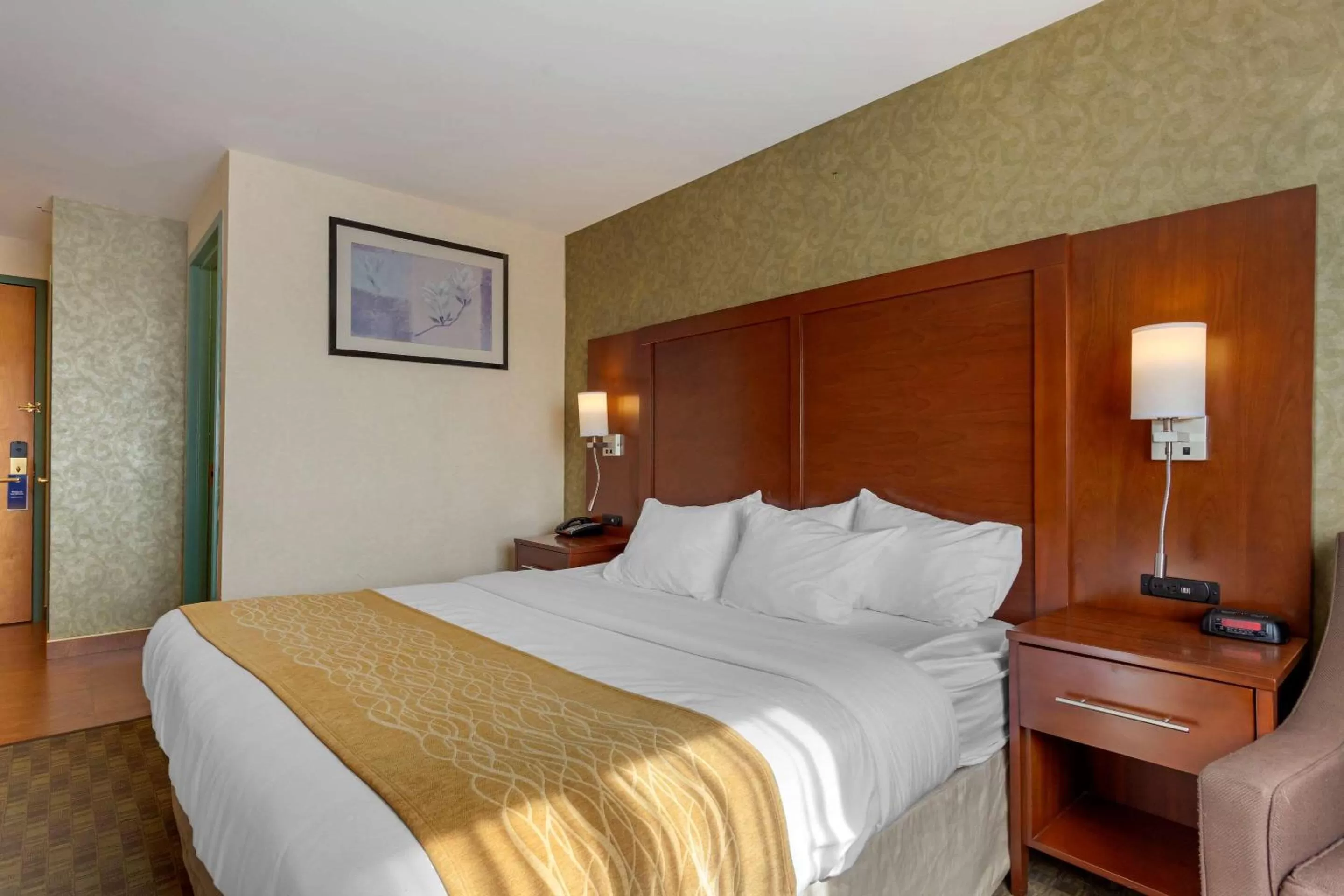 Photo of the whole room, Bed in Comfort Inn Brooklyn