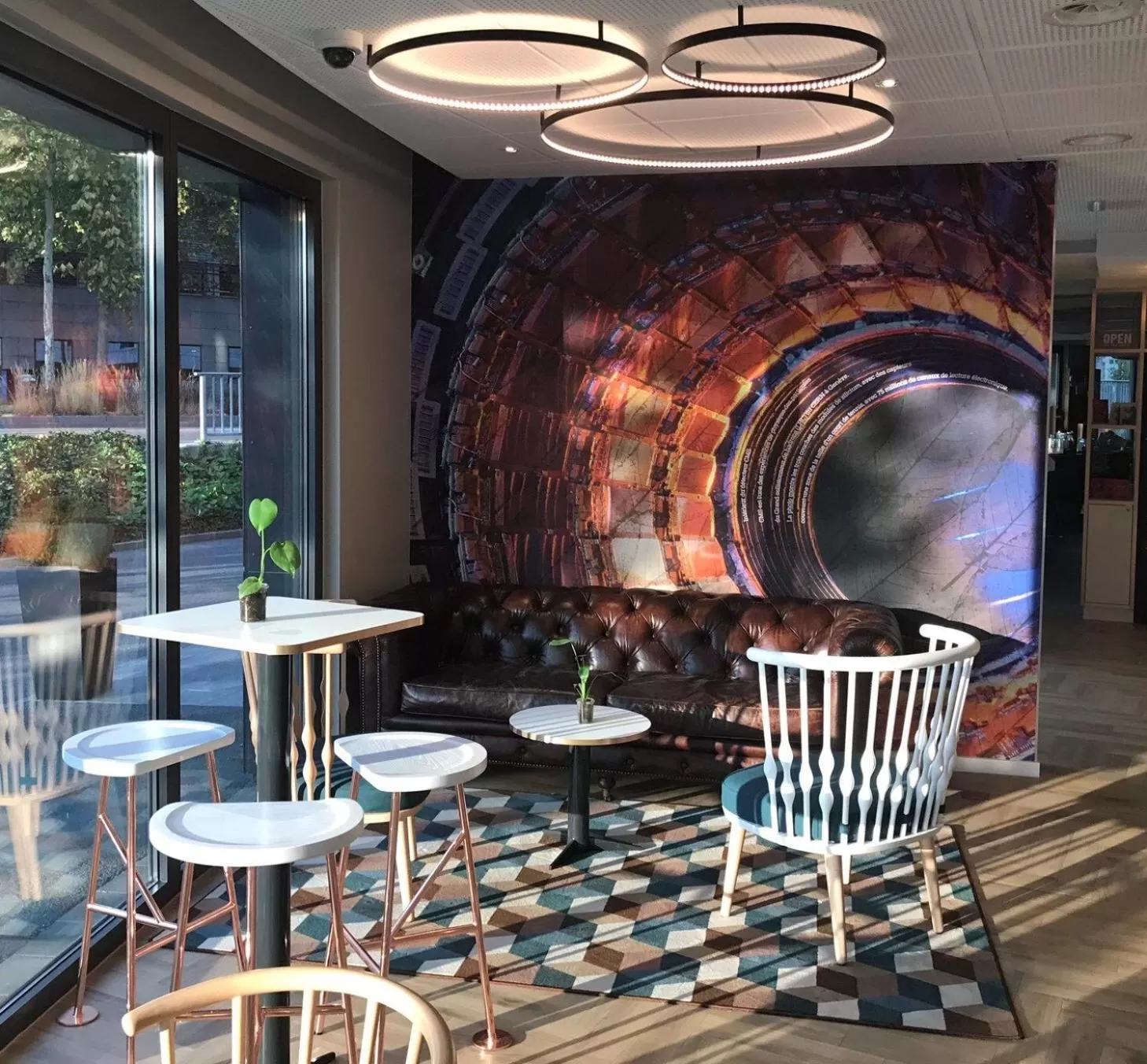 Lounge or bar in ibis Genève Petit Lancy