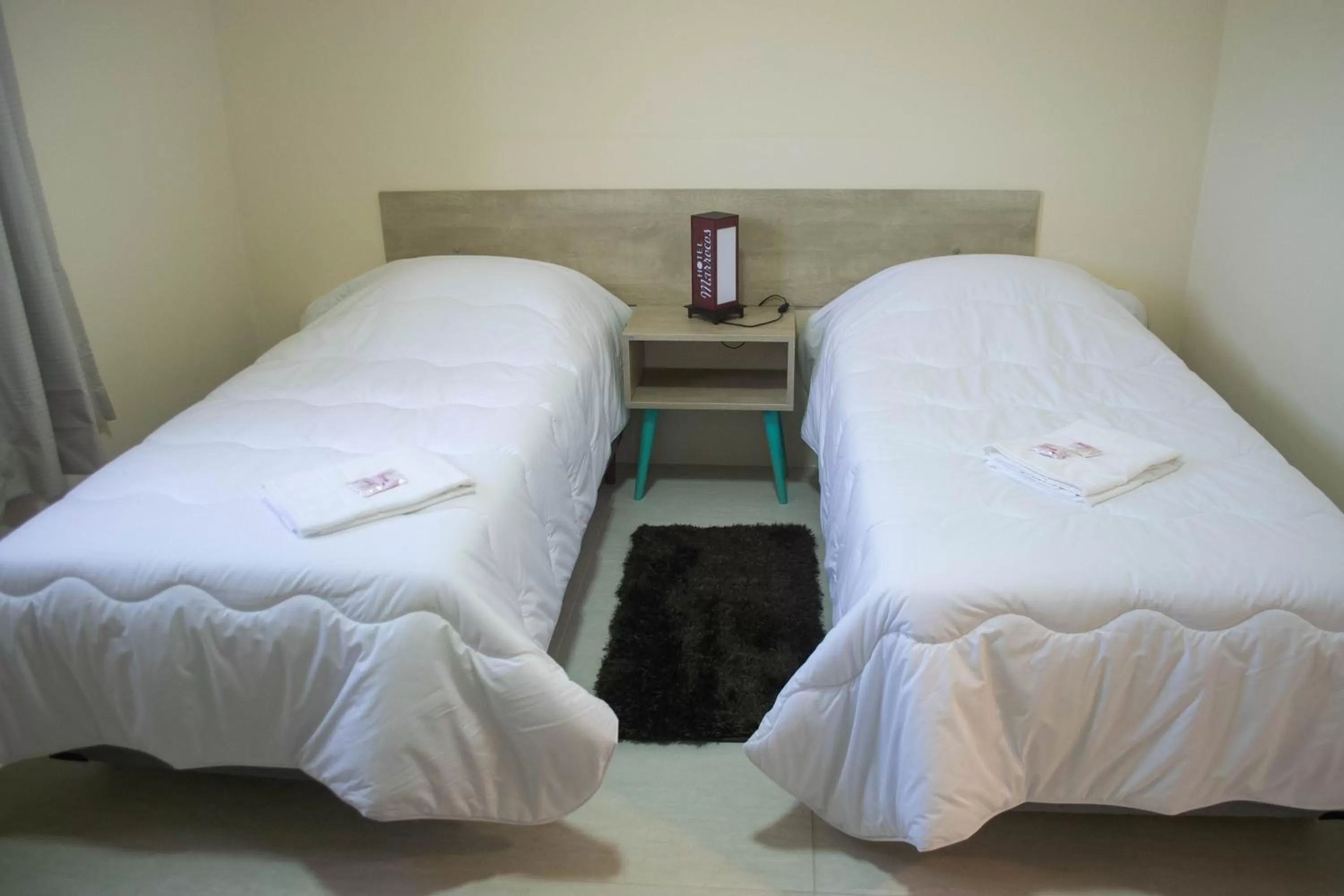 Bed in Hotel Marrocos