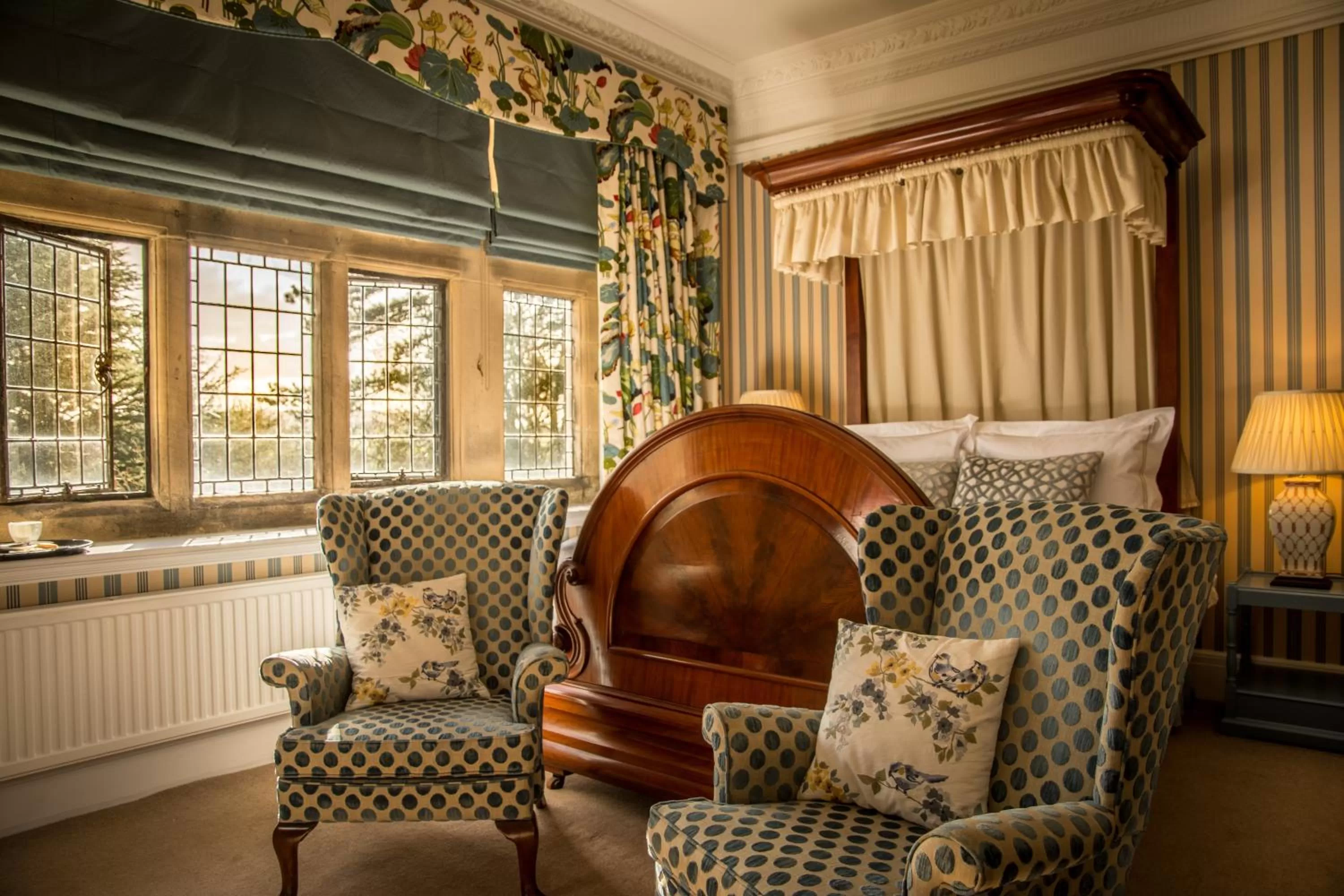 Bedroom in Fischers Baslow Hall - Chatsworth