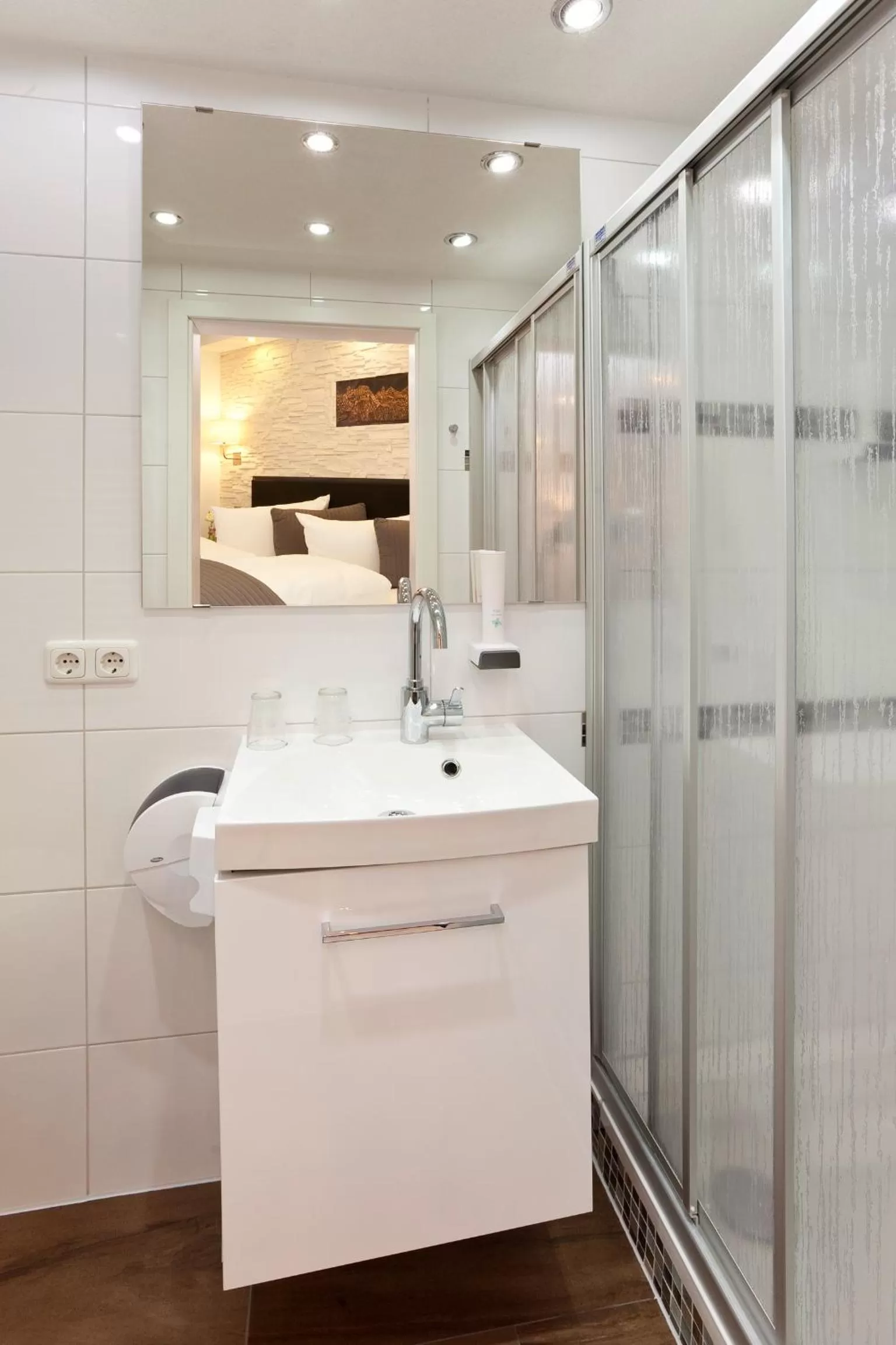 Bathroom in City Apart Hotel Füssen