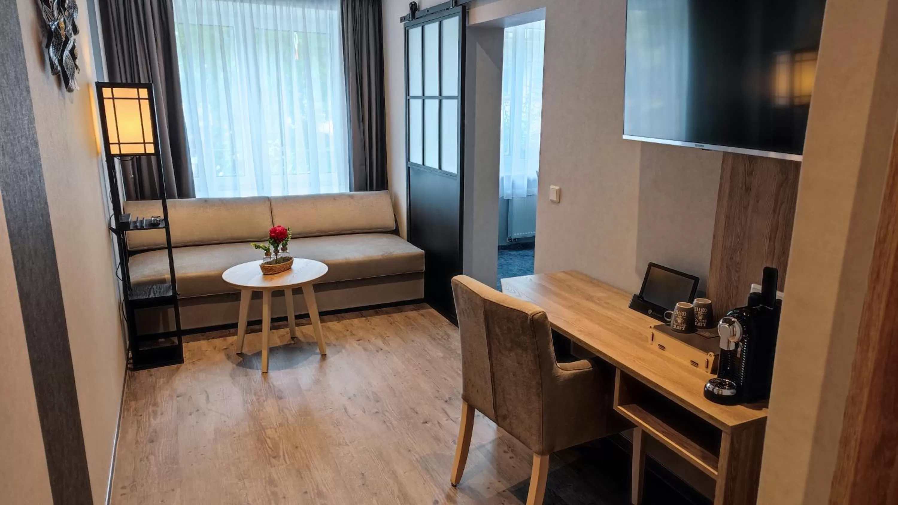 Living room in Hotel Garni "Zur Alten Post"