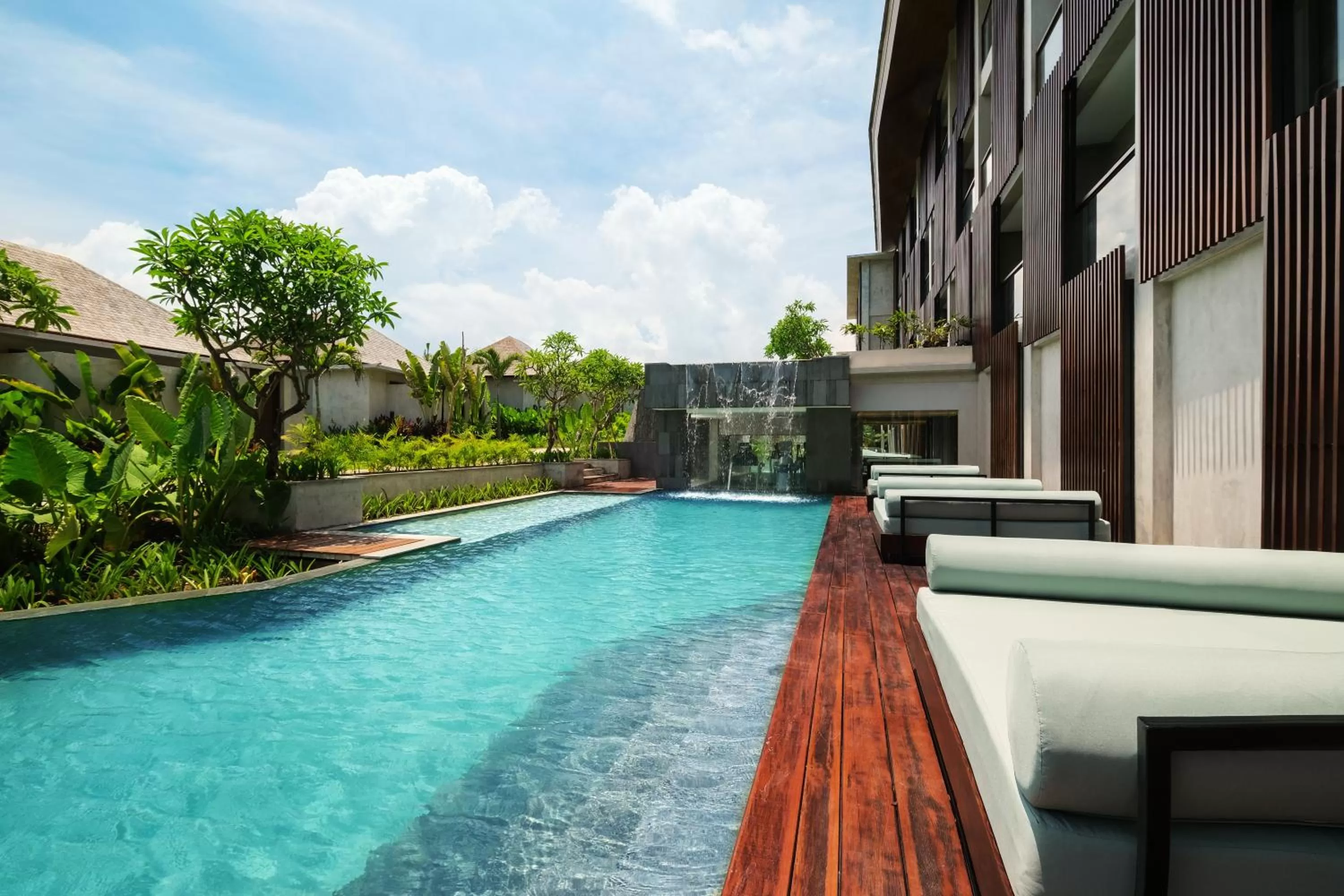 Pool view in The Garcia Ubud Hotel & Resort