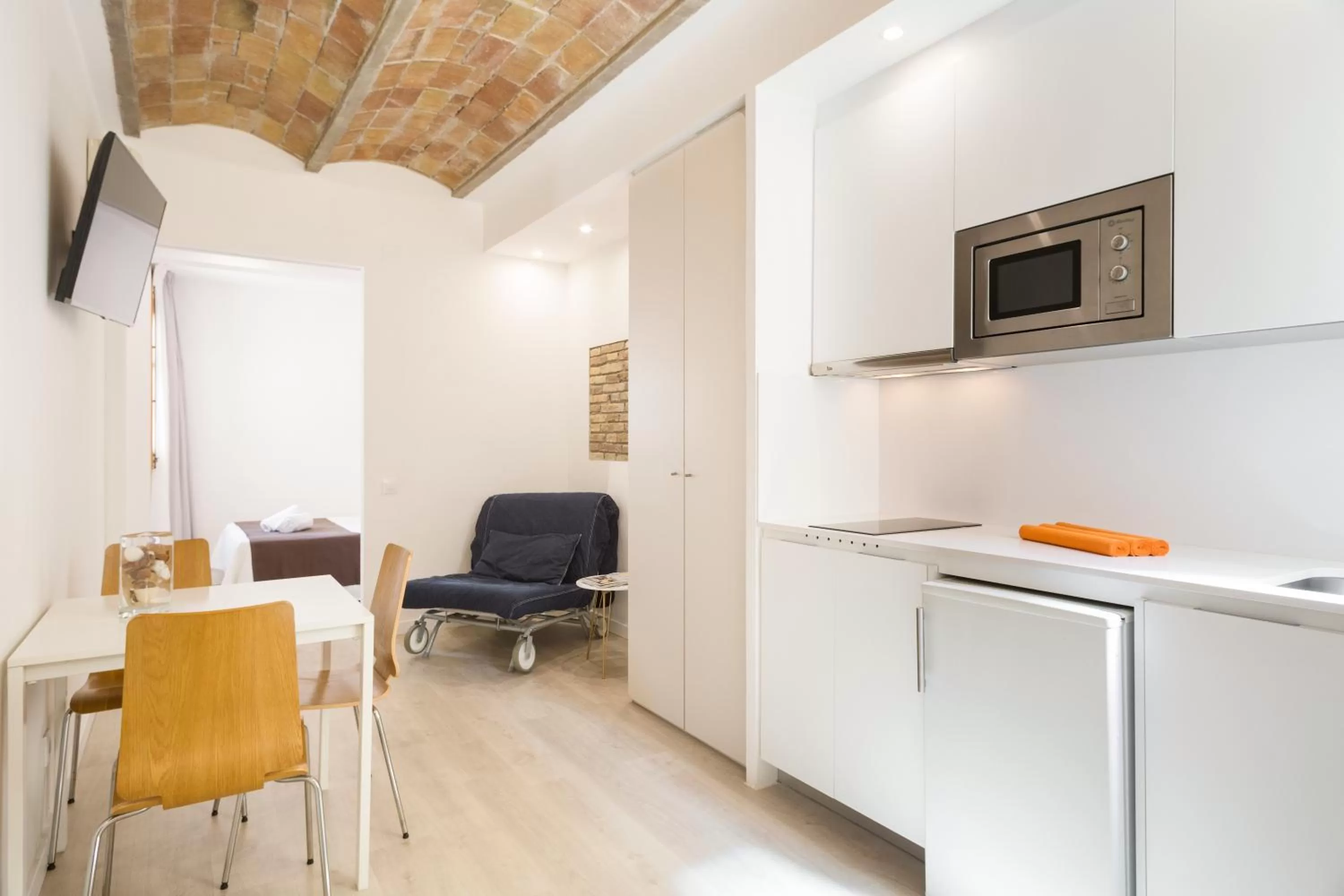Kitchen or kitchenette in BcnStop Sagrada Familia