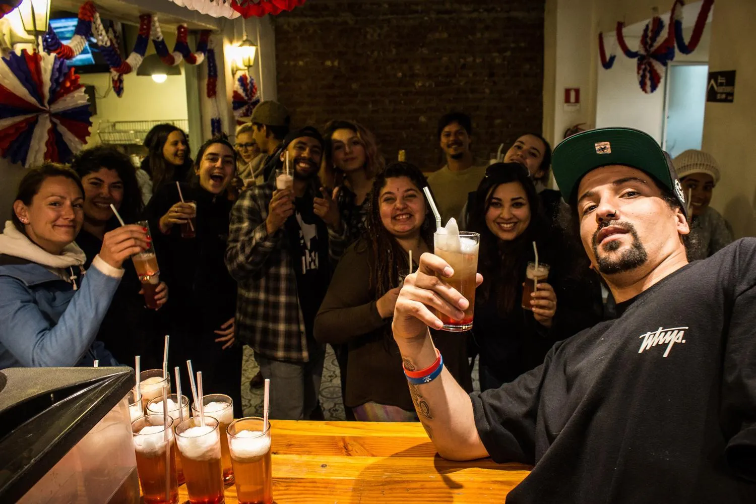 Lounge or bar in Hostal Providencia