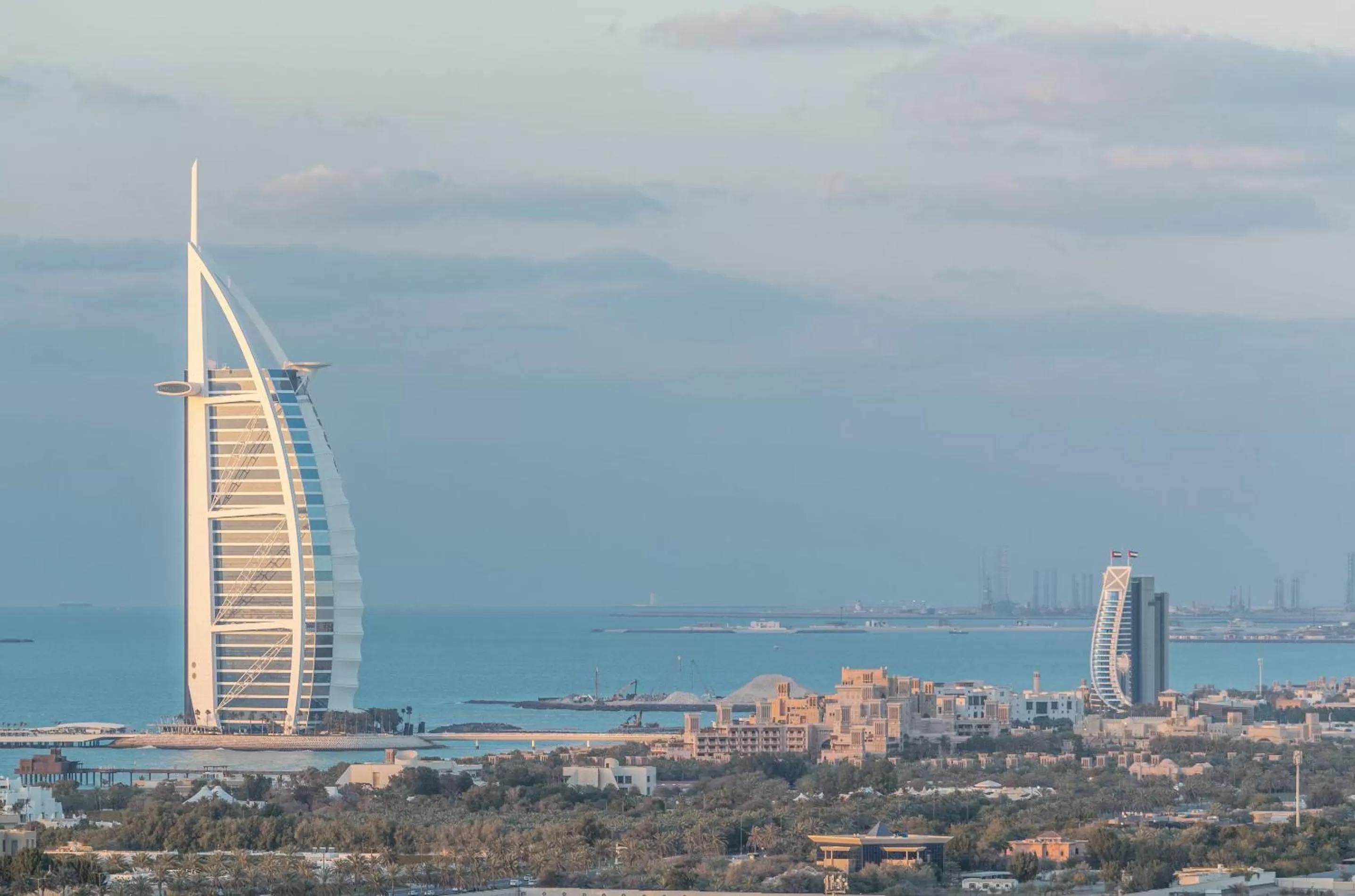 Landmark view in Grand Plaza Mövenpick Media City