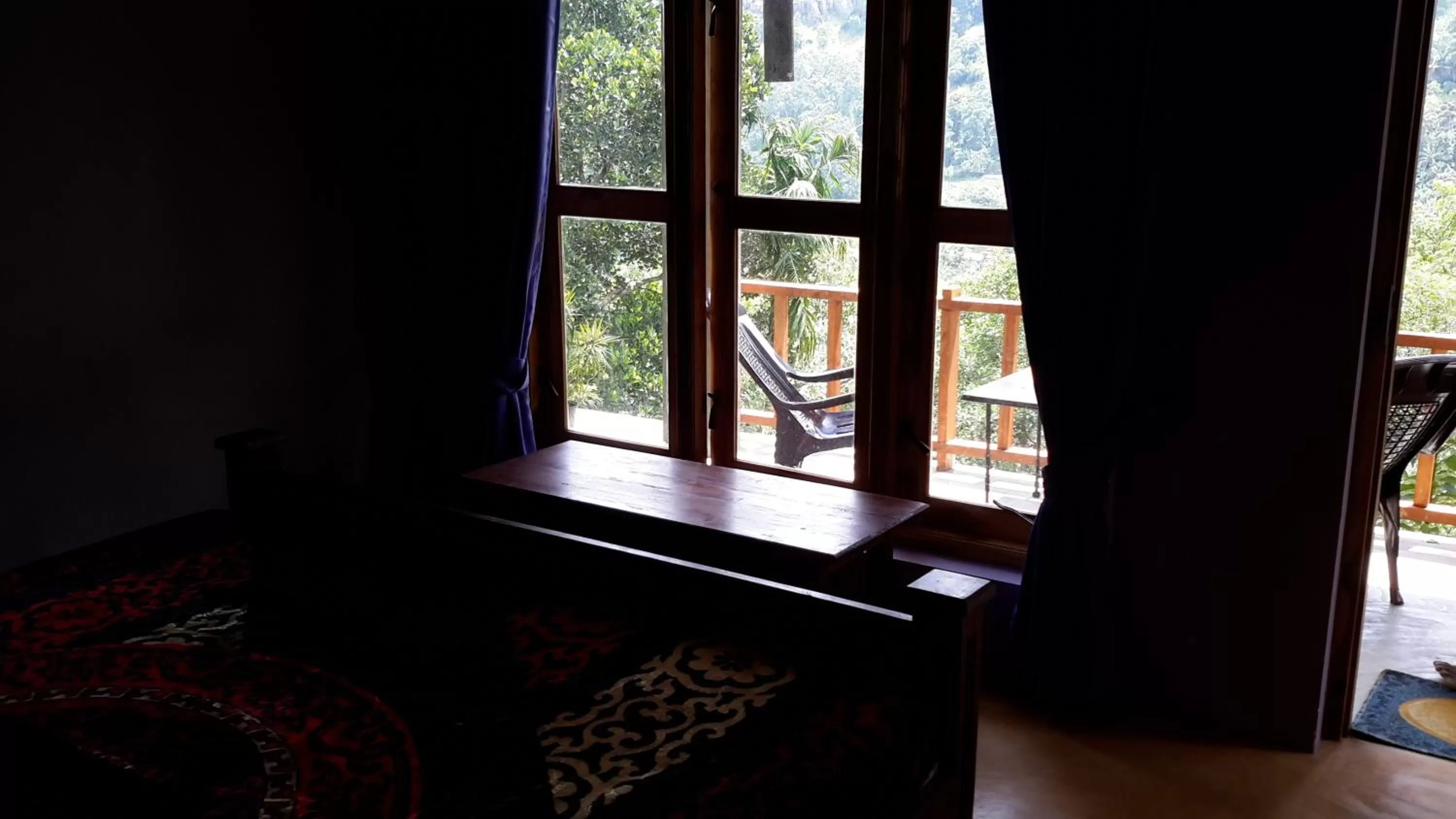 Decorative detail in Raveena Guest House