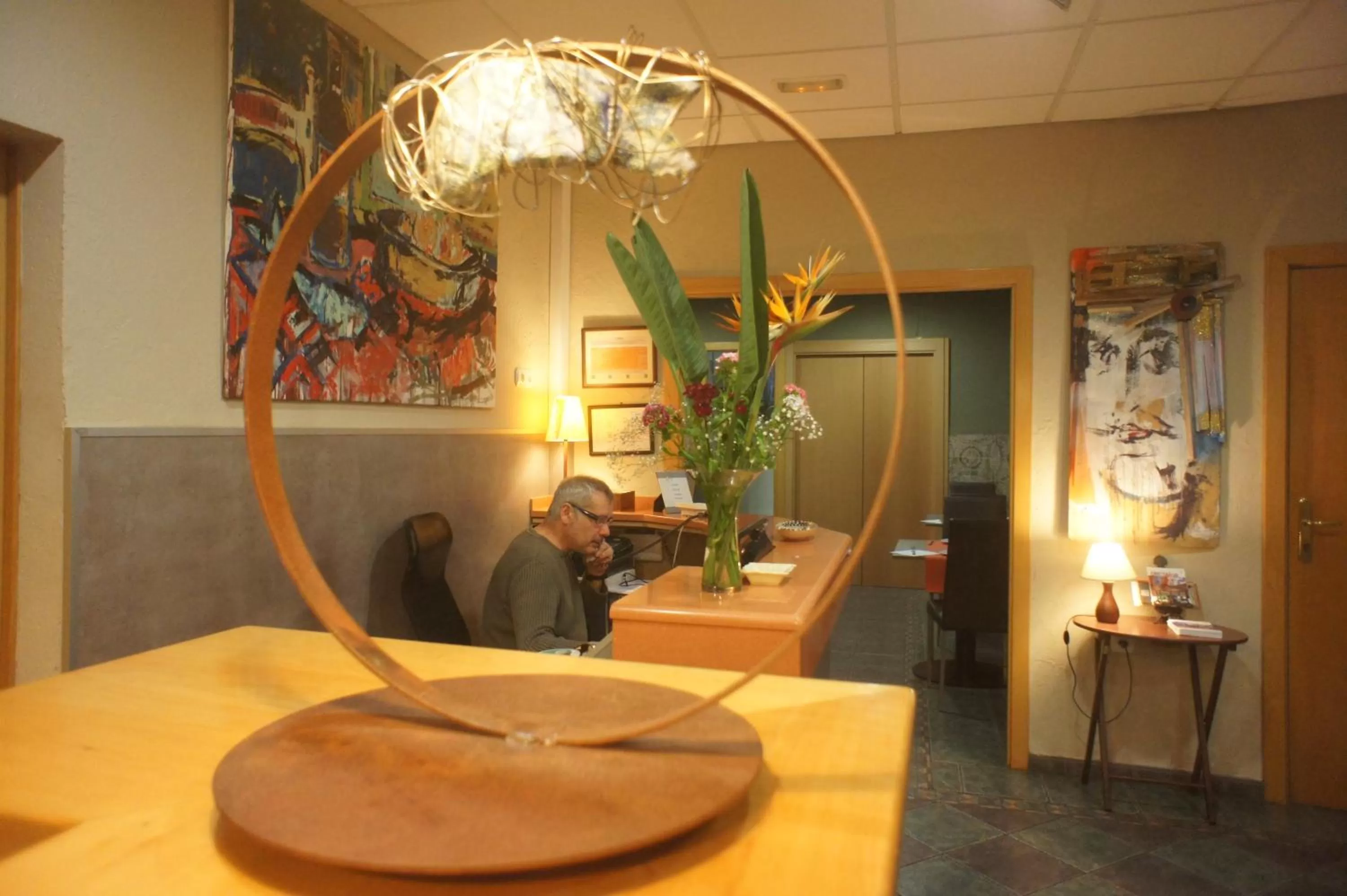 Lobby or reception in Hotel MR