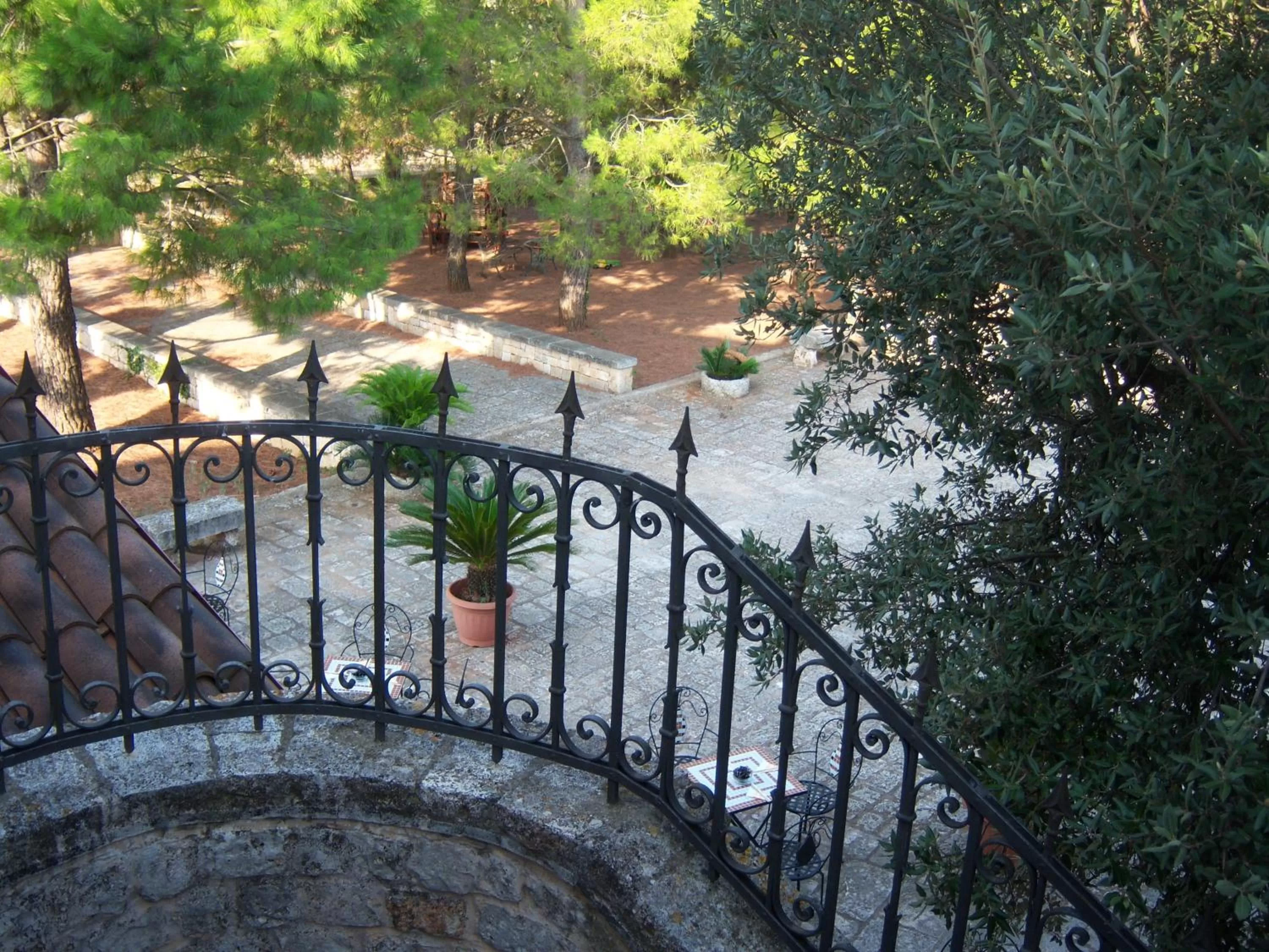Decorative detail in Masseria Tolla