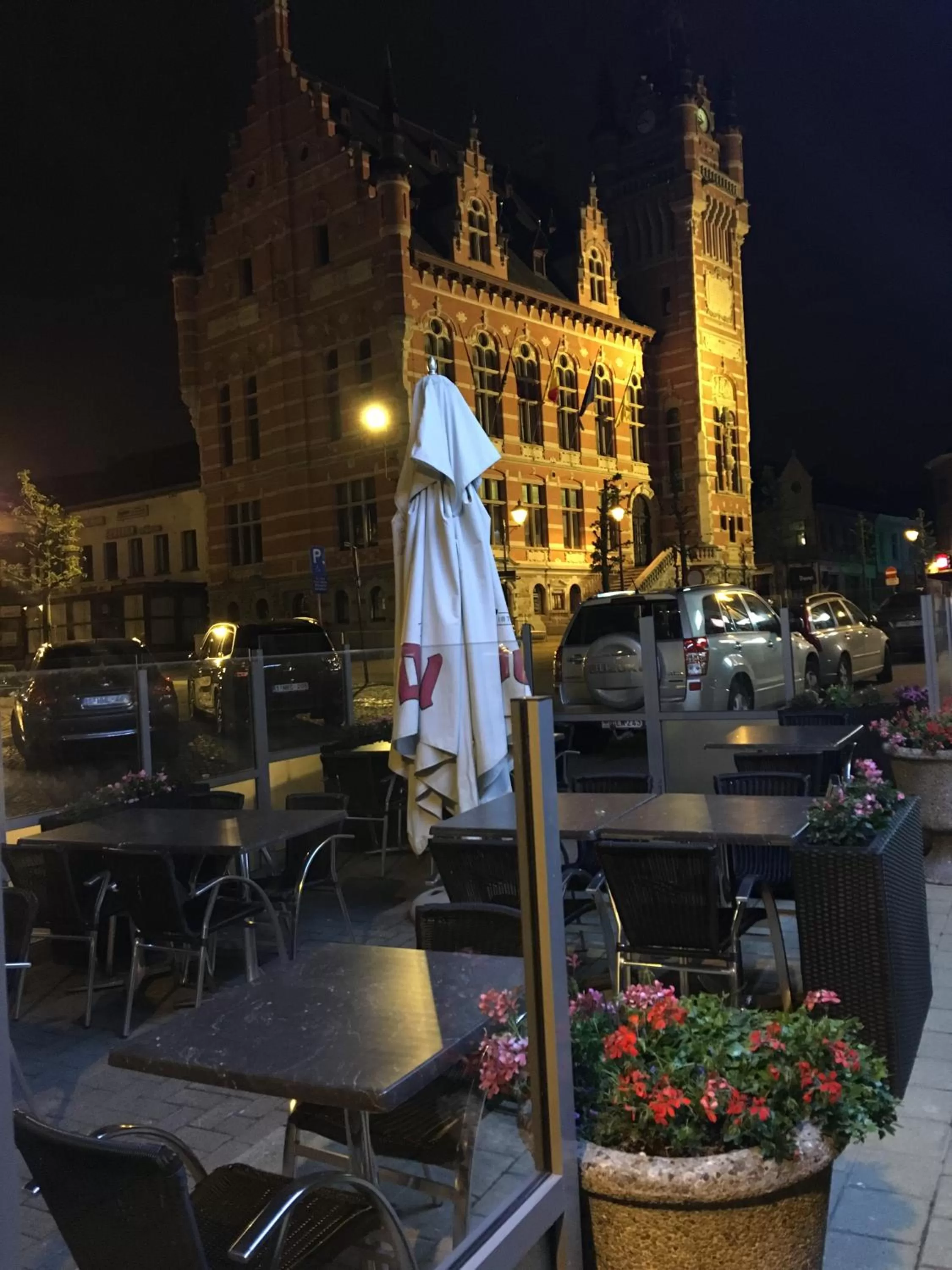 Patio in Hotel Temse