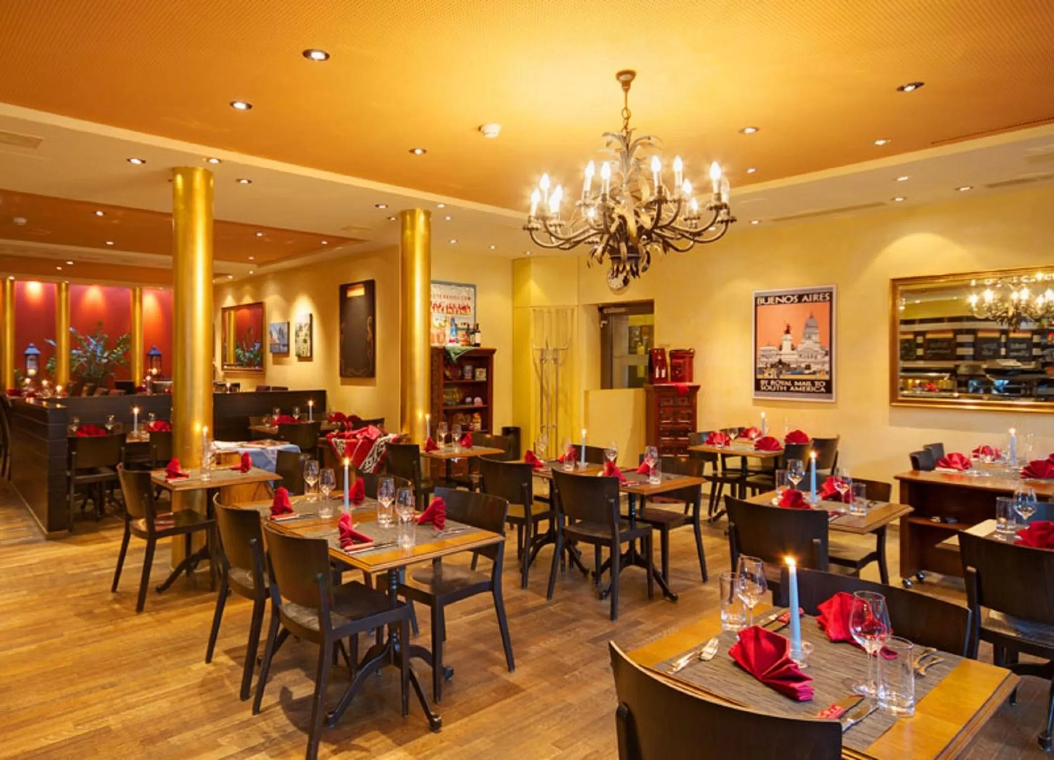 Restaurant/places to eat in Hotel Wartmann am Bahnhof