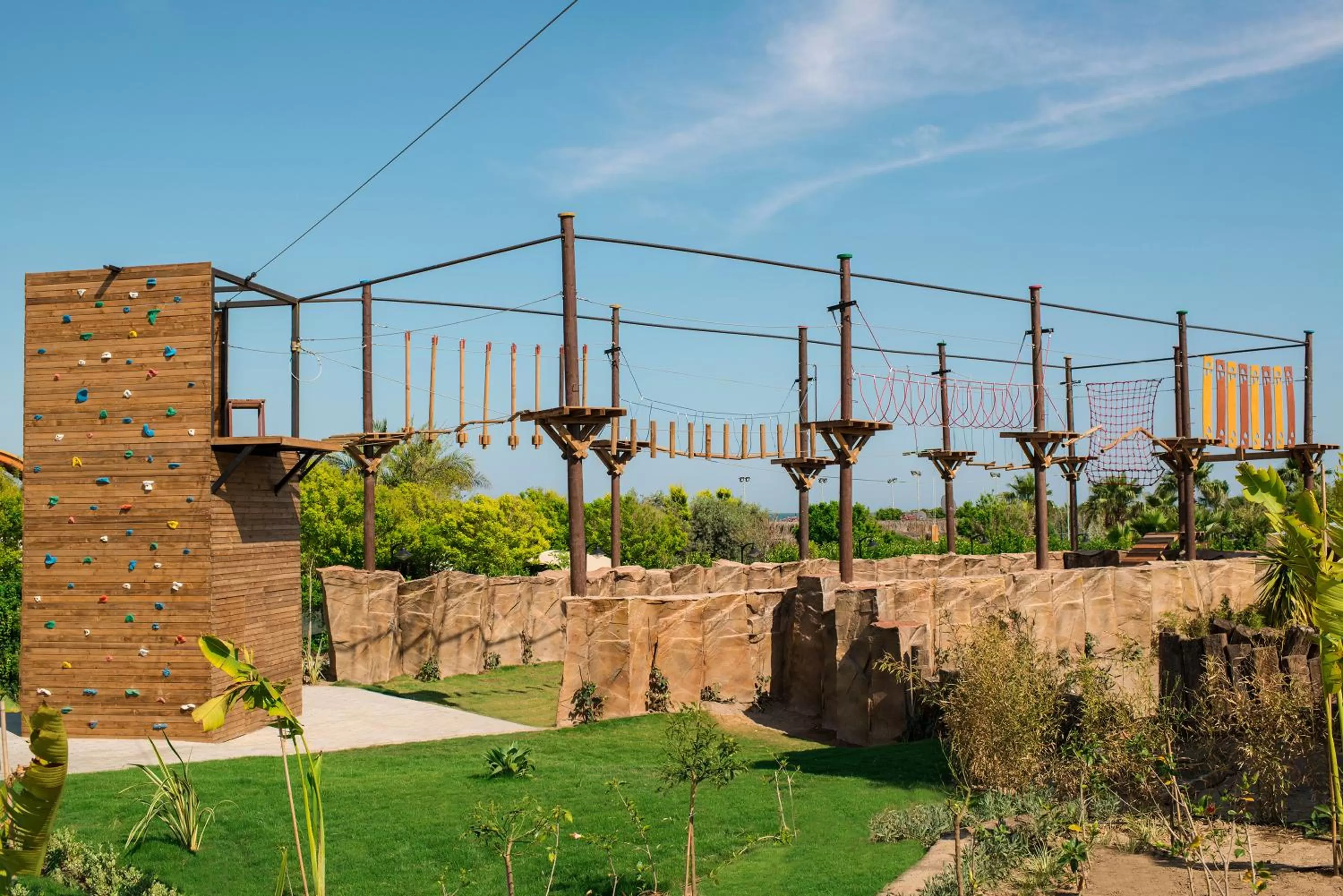 Garden in Aska Lara Resort & Spa Hotel