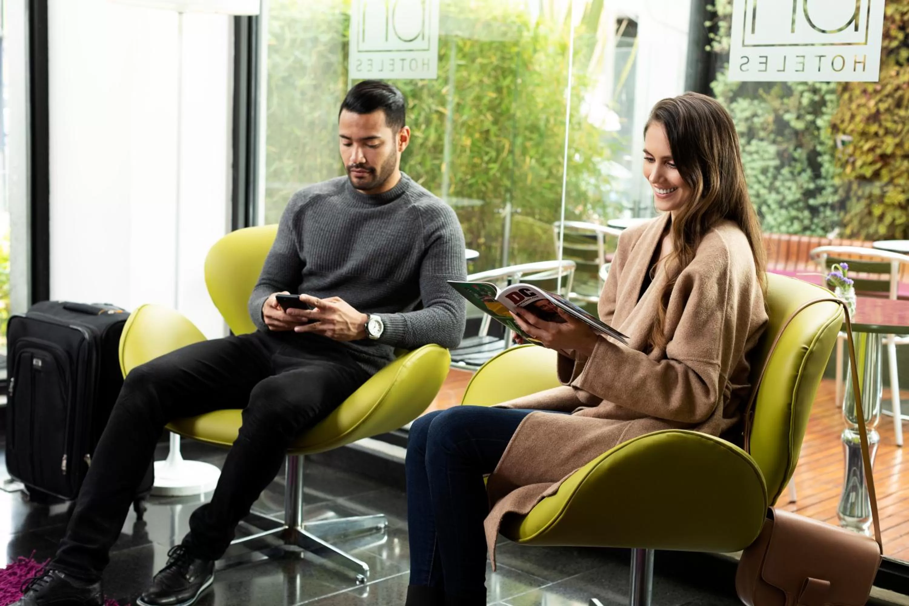 Living room in Hotel bh Parque 93