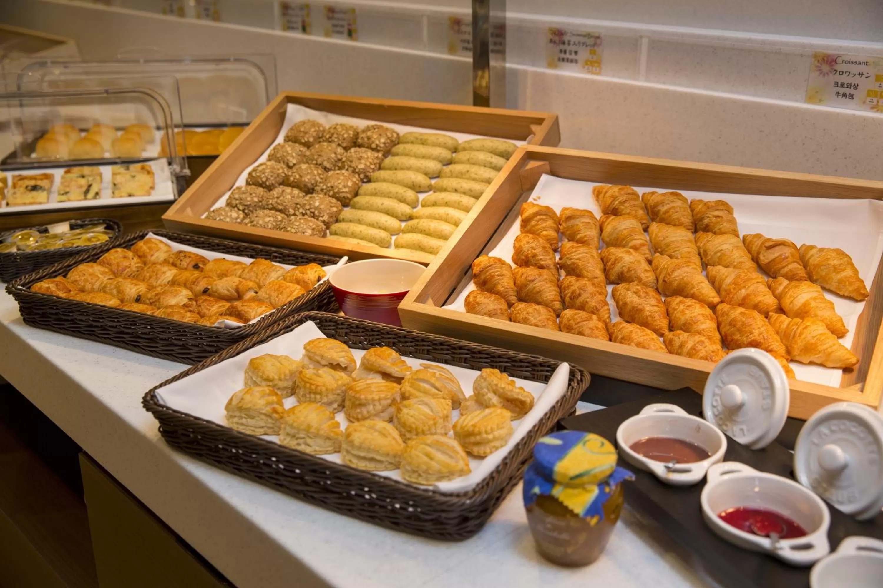 Buffet breakfast in Hotel Monterey Fukuoka