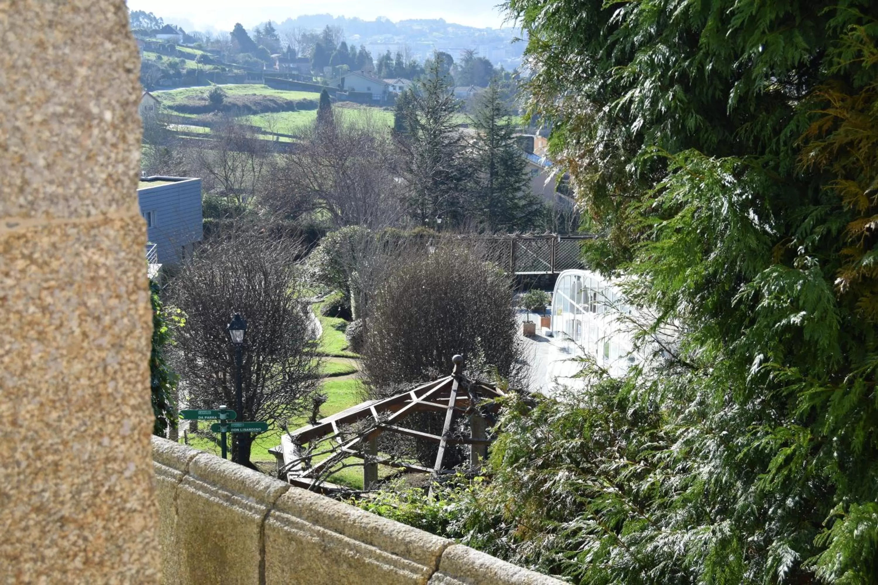 Natural landscape in Pazo do Rio