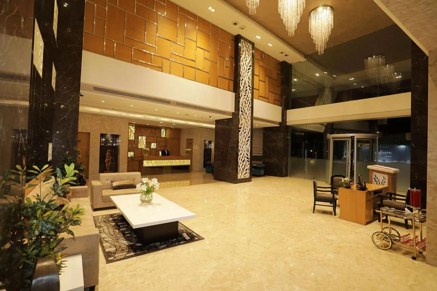 Lobby or reception in Radisson Udaipur