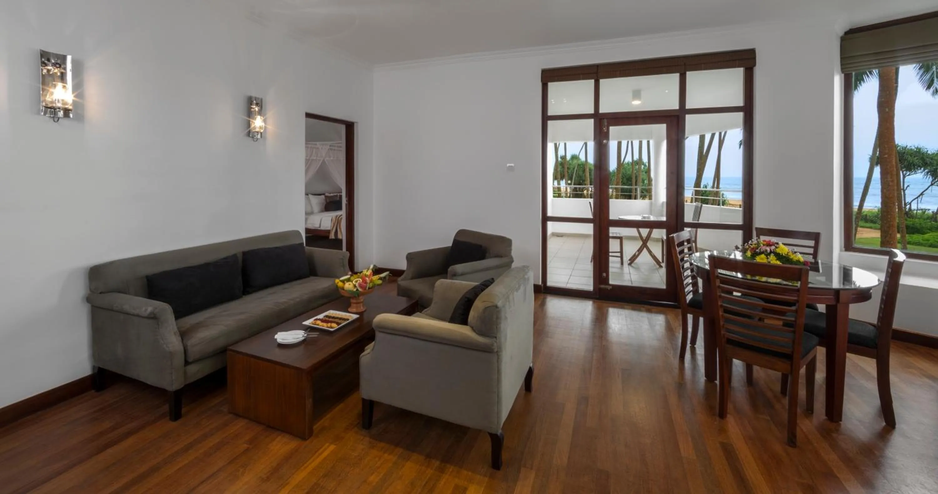 Living room in Tangerine Beach Hotel