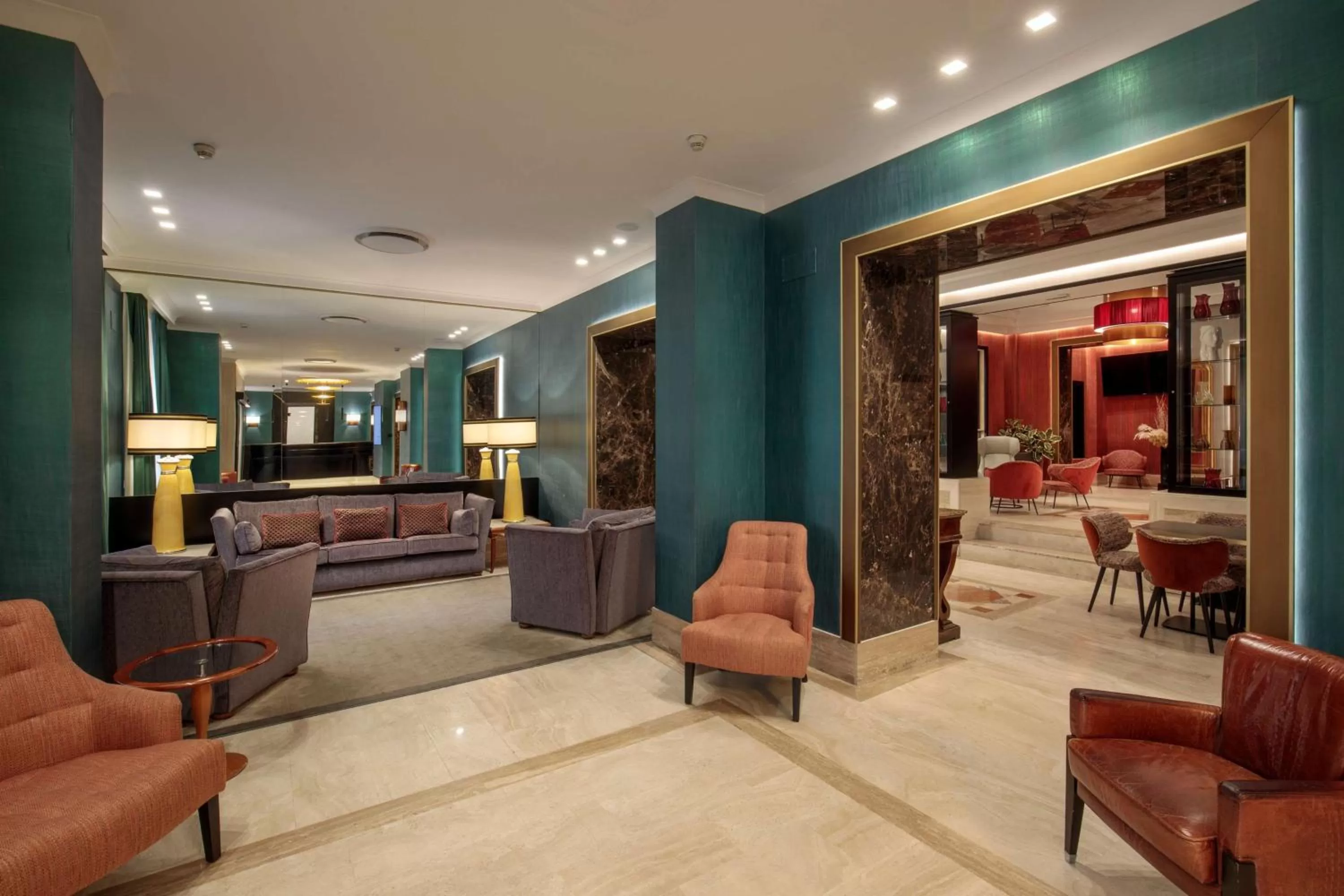 Lobby or reception in Hotel Diana Roof Garden