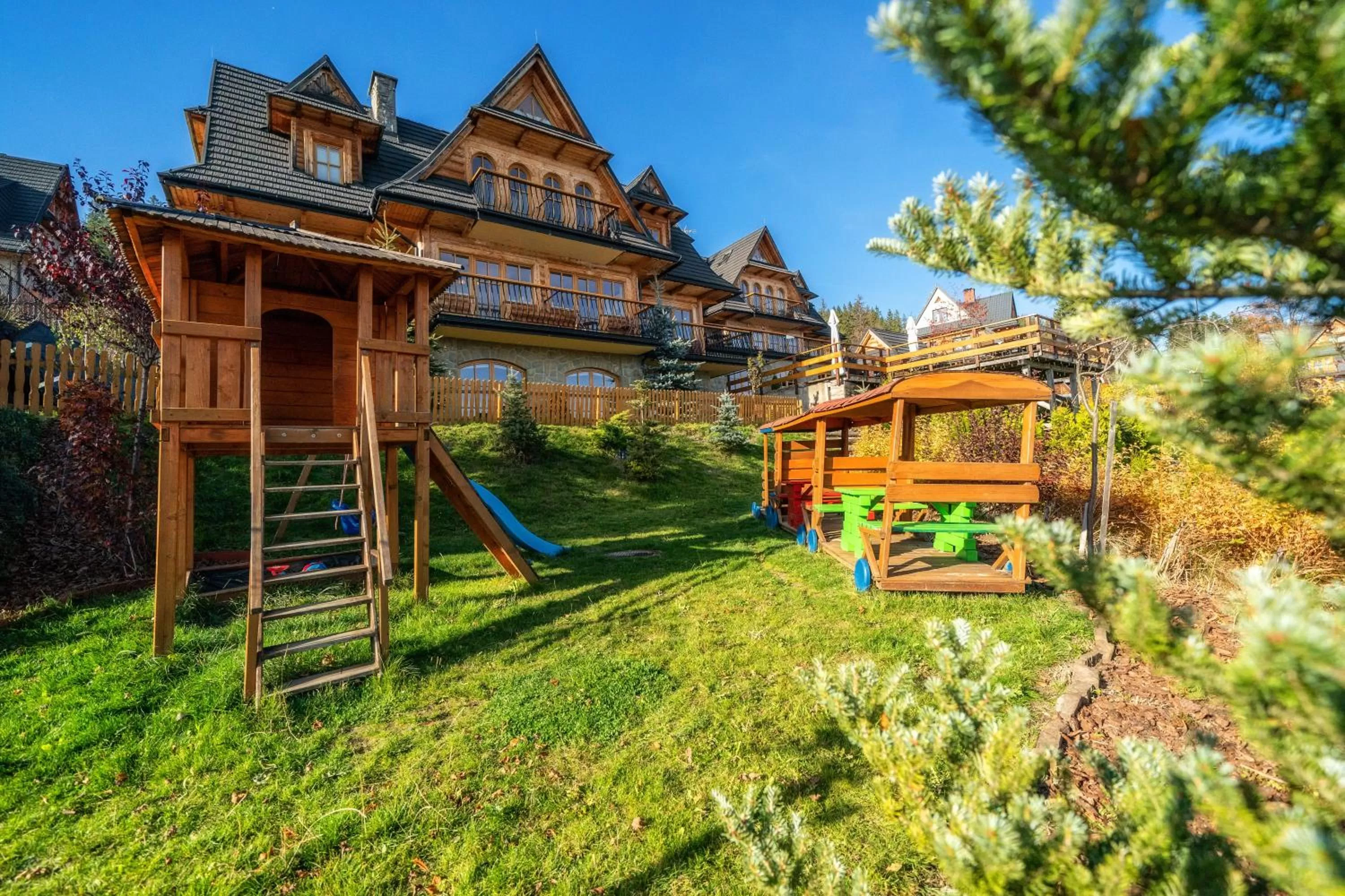 Children play ground in Butorowy Dwór