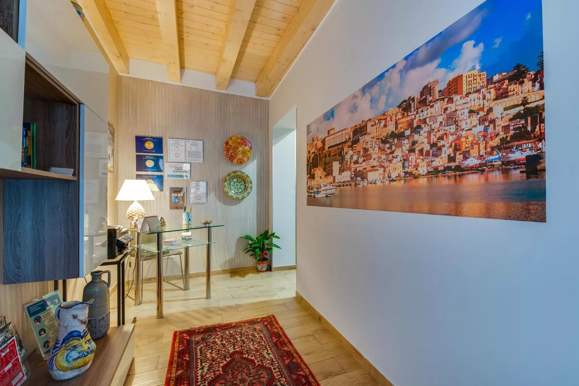 Seating area in La Finestra sul Cortile B&B