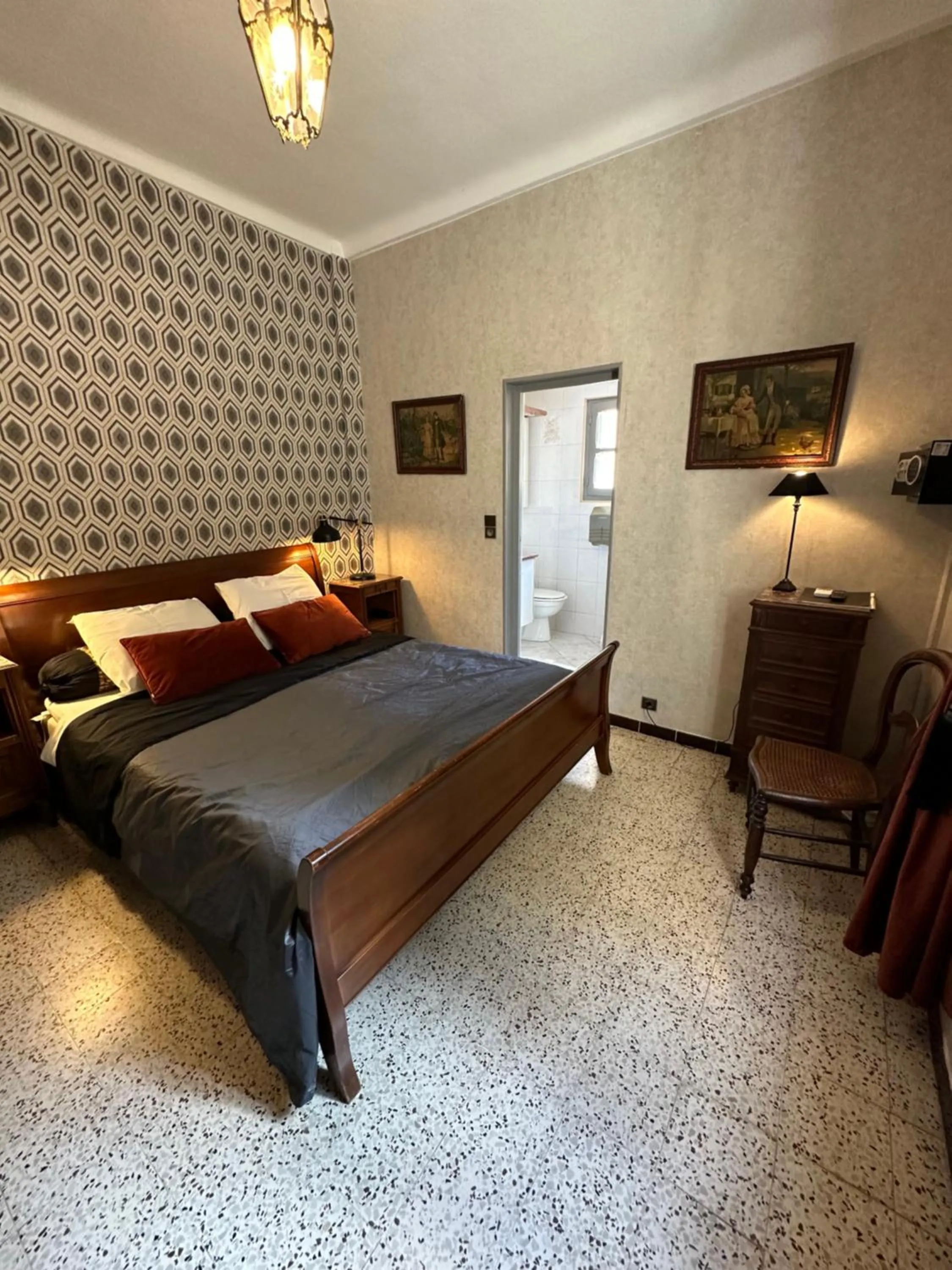 Photo of the whole room, Bed in Hotel Le Ponteil