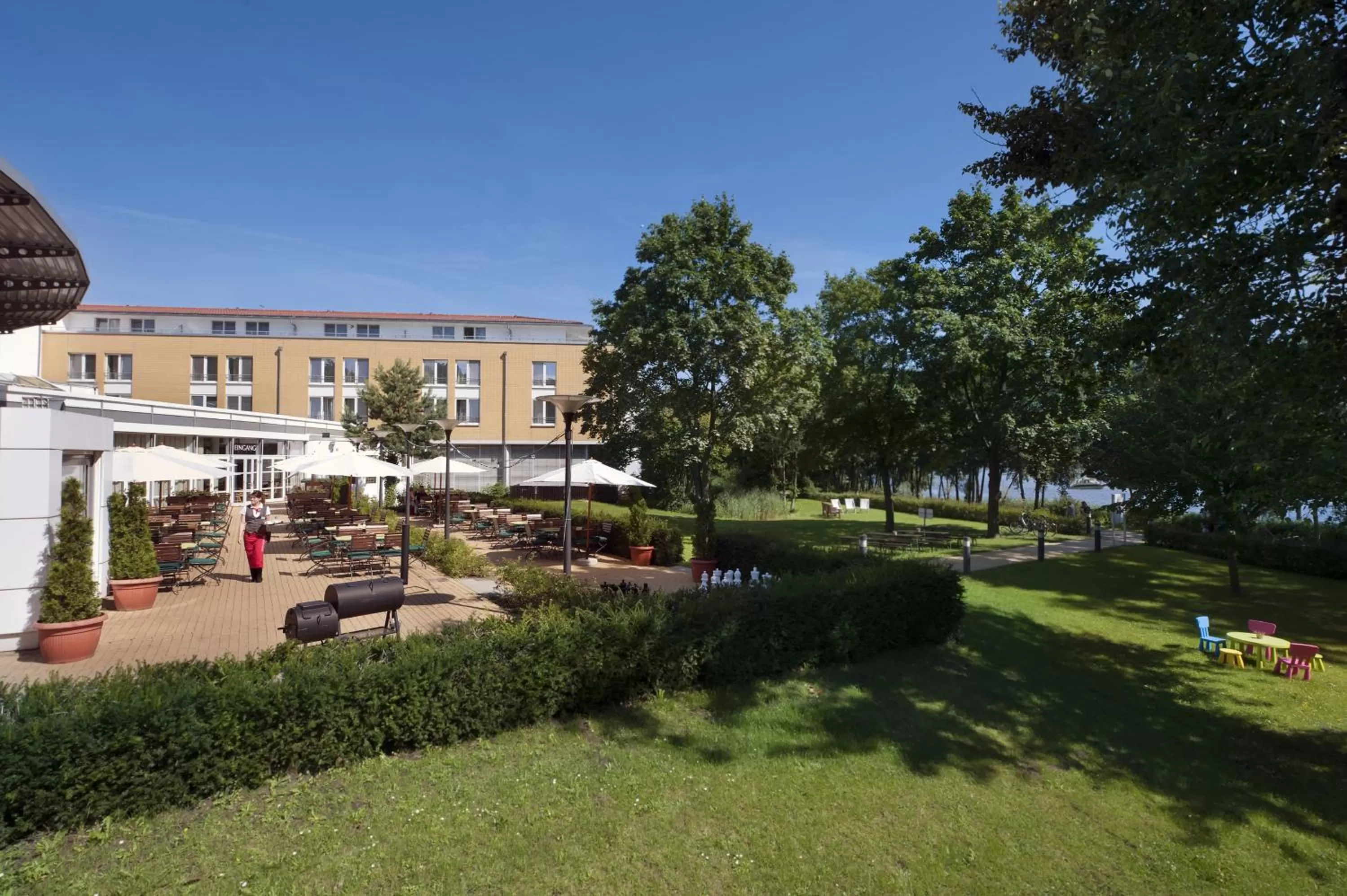 Garden in Seminaris SeeHotel Potsdam