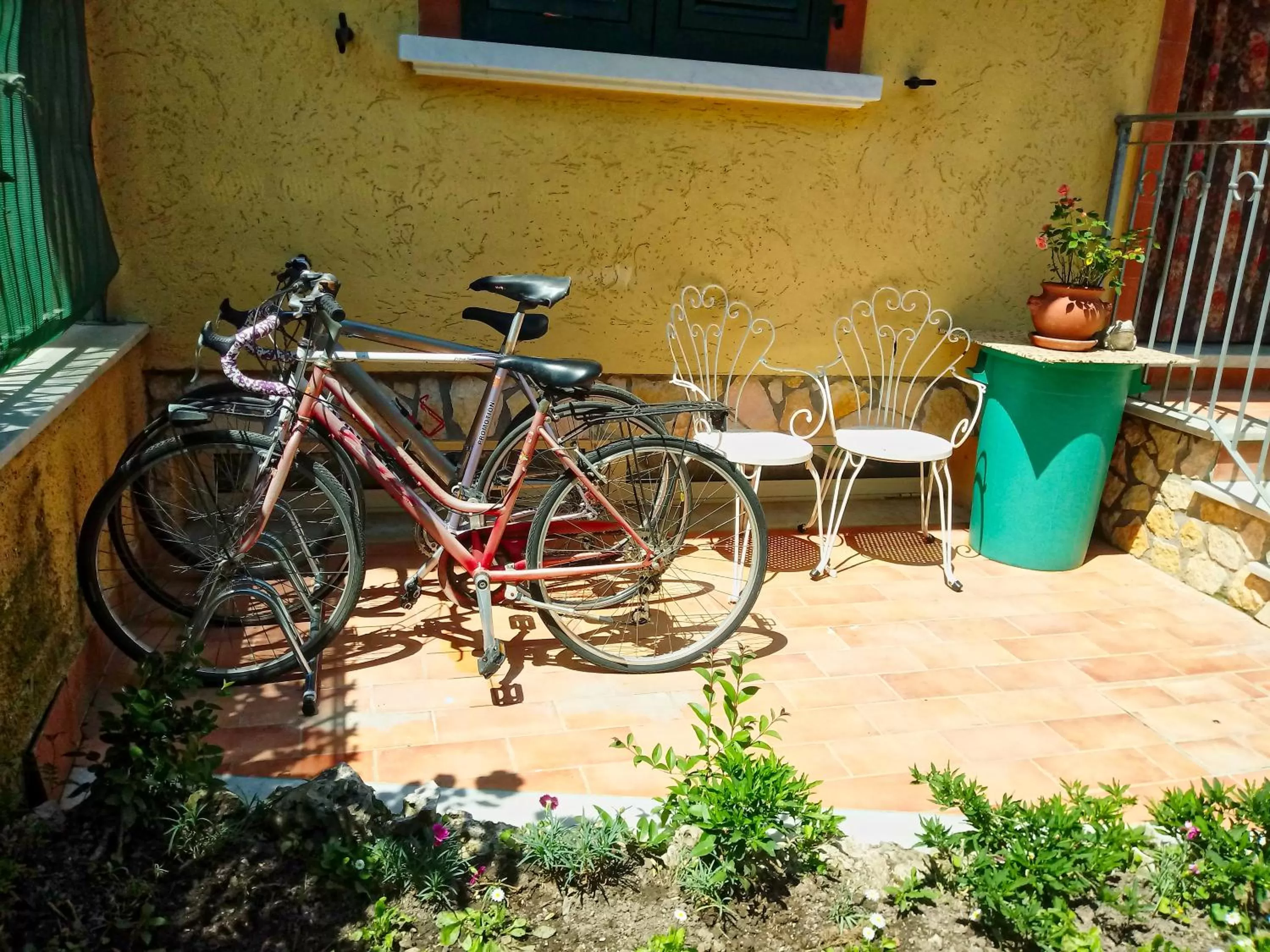 Cycling in Sally's B&B