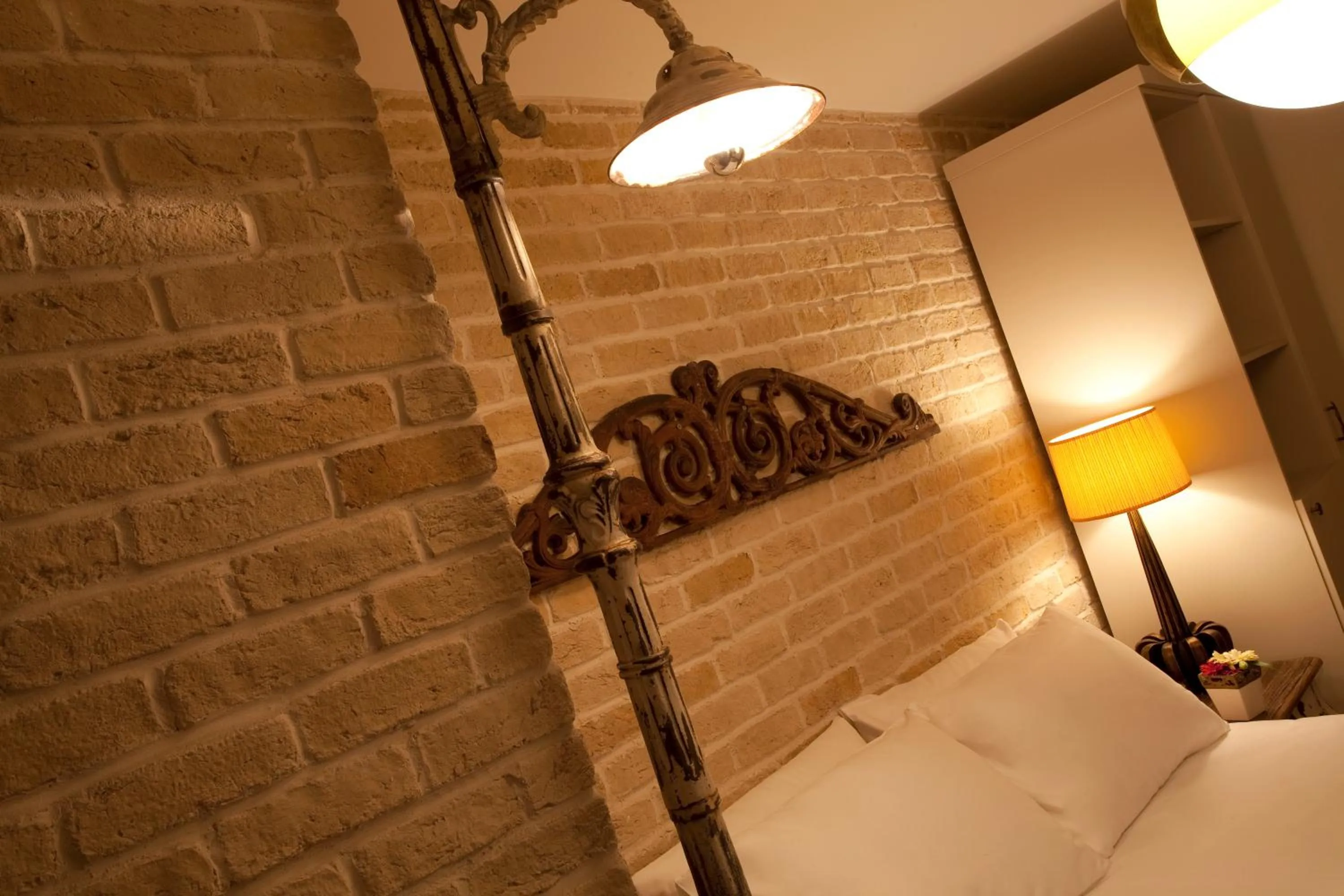 Decorative detail, Bed in Hypnos Design Hotel