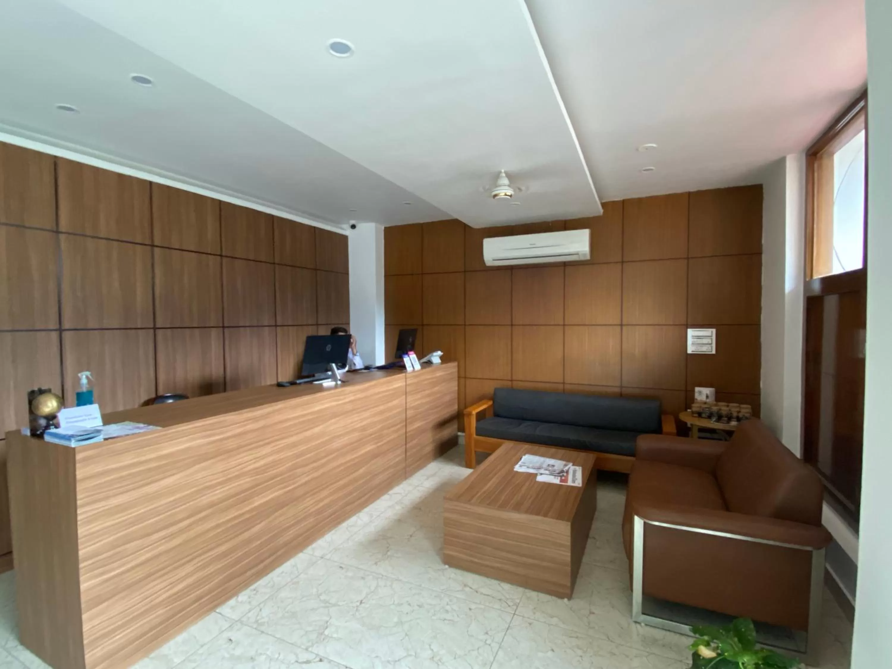 Lobby or reception in Hotel Shiva Yog Sthal