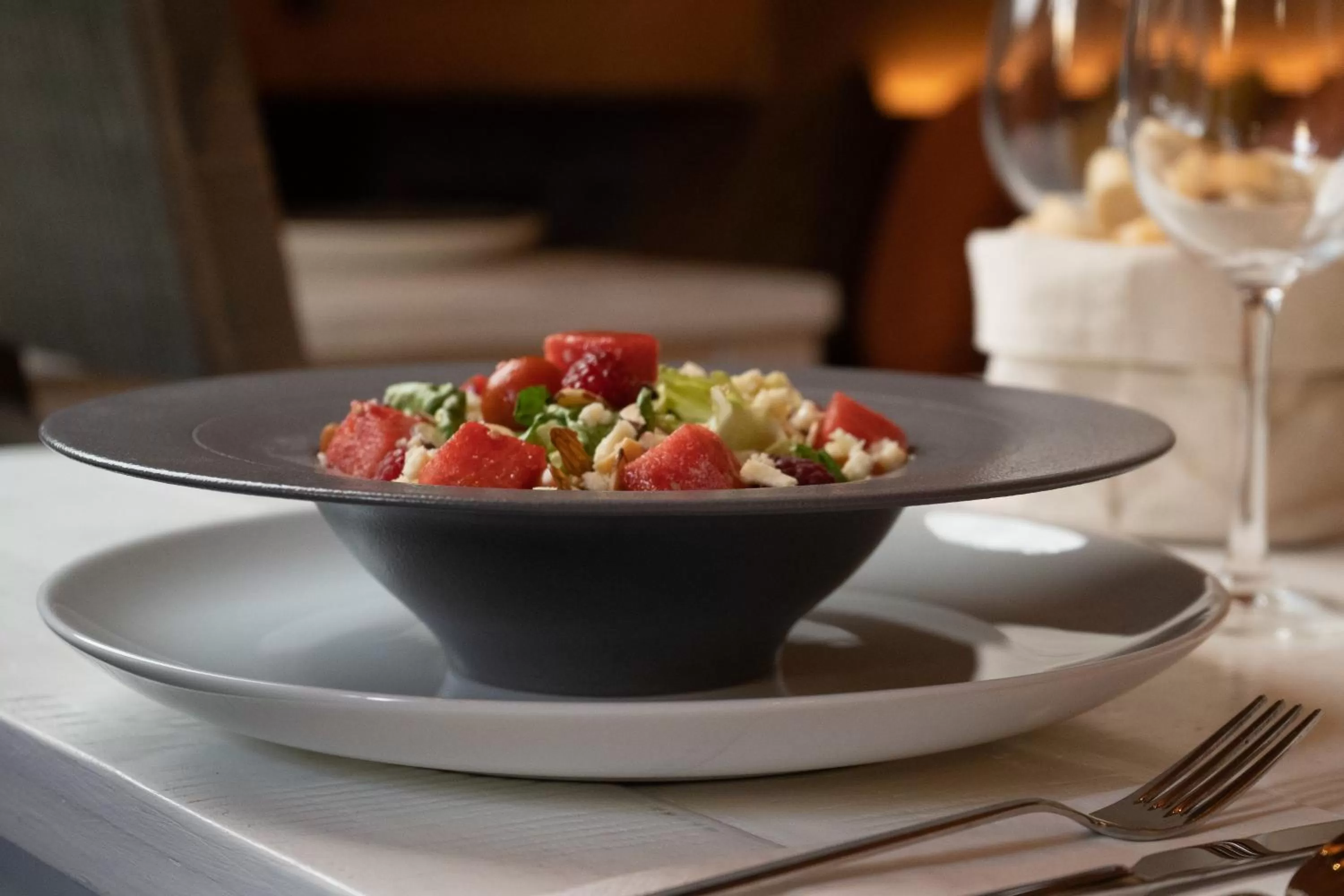 Restaurant/places to eat in Hotel Patio Santiago