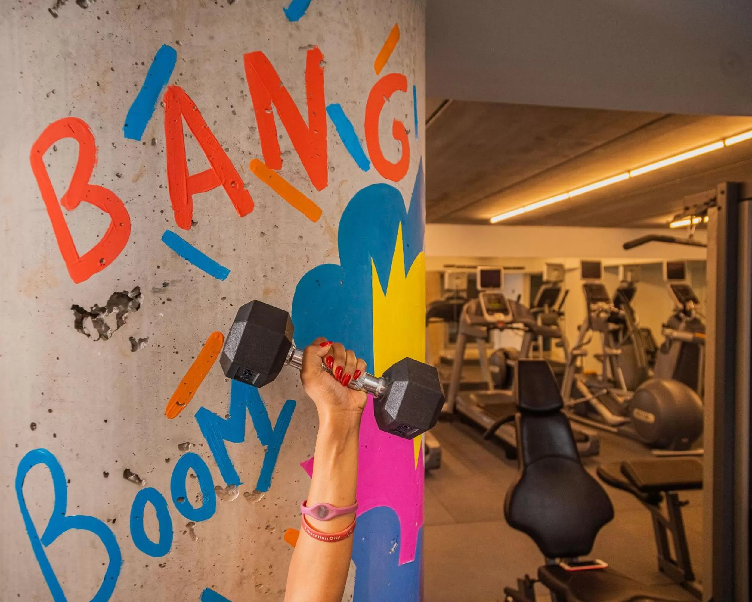 Fitness centre/facilities in Bossa Nova Beirut Hotel