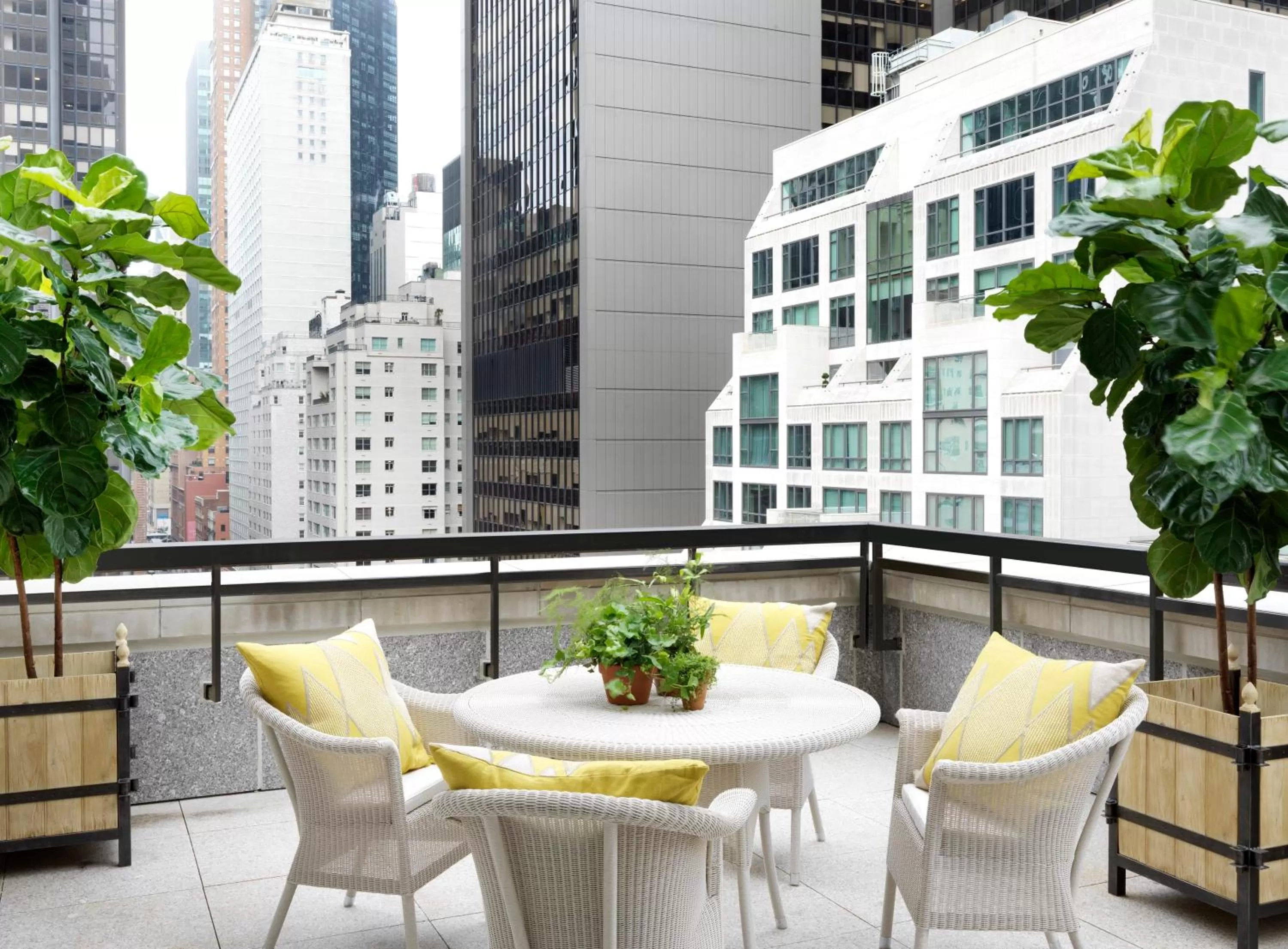 Balcony/Terrace in The Whitby Hotel
