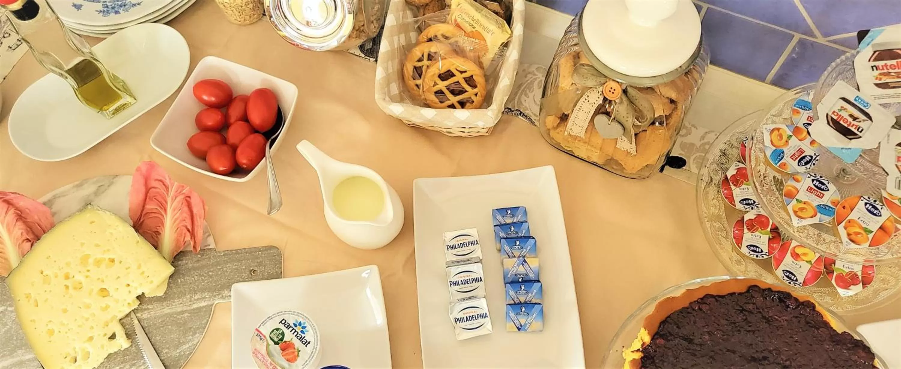 Buffet breakfast in B&B al Doremi